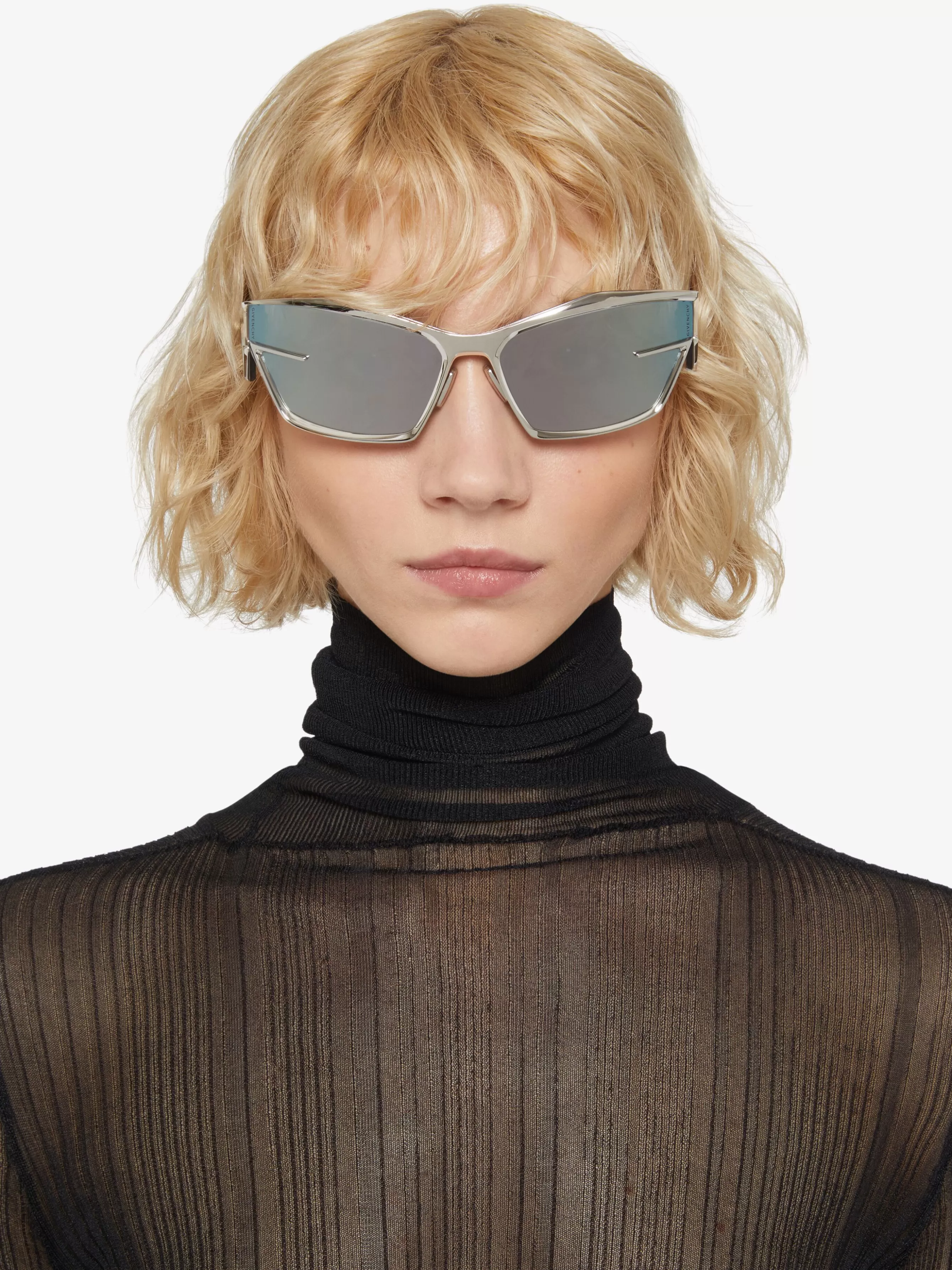 Men/Women GIVENCHY Sunglasses | Belts-Giv Cut unisex sunglasses in metal