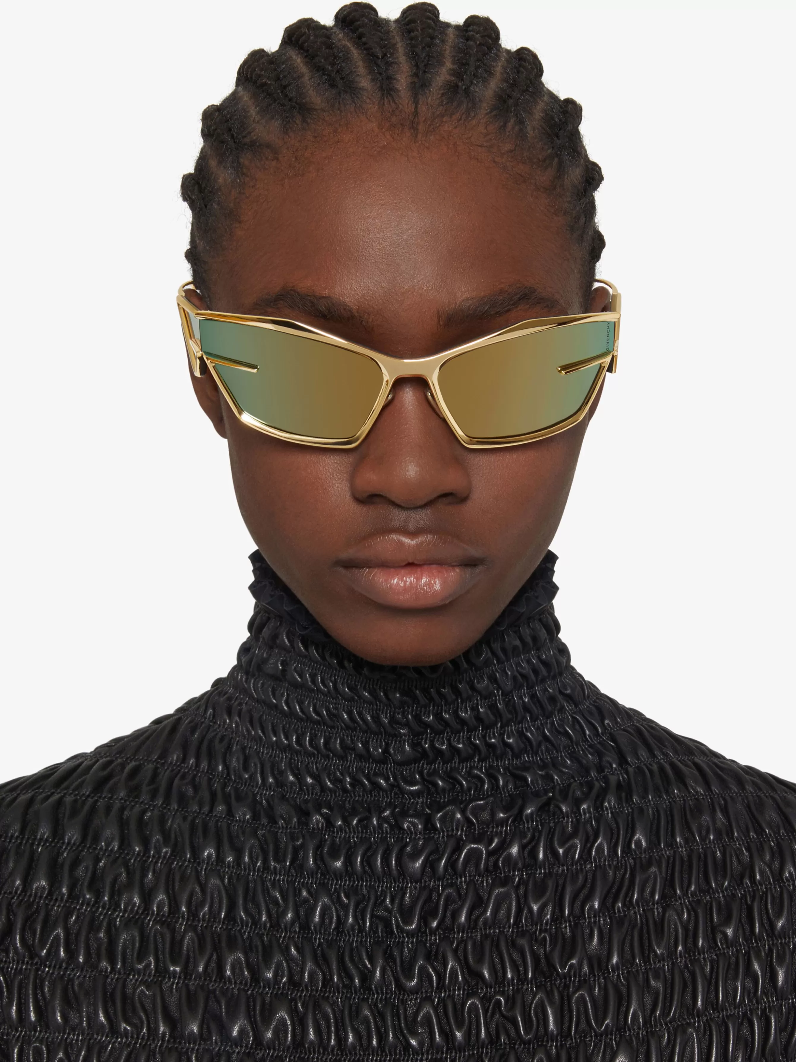 Men/Women GIVENCHY Sunglasses | Belts-Giv Cut unisex sunglasses in metal