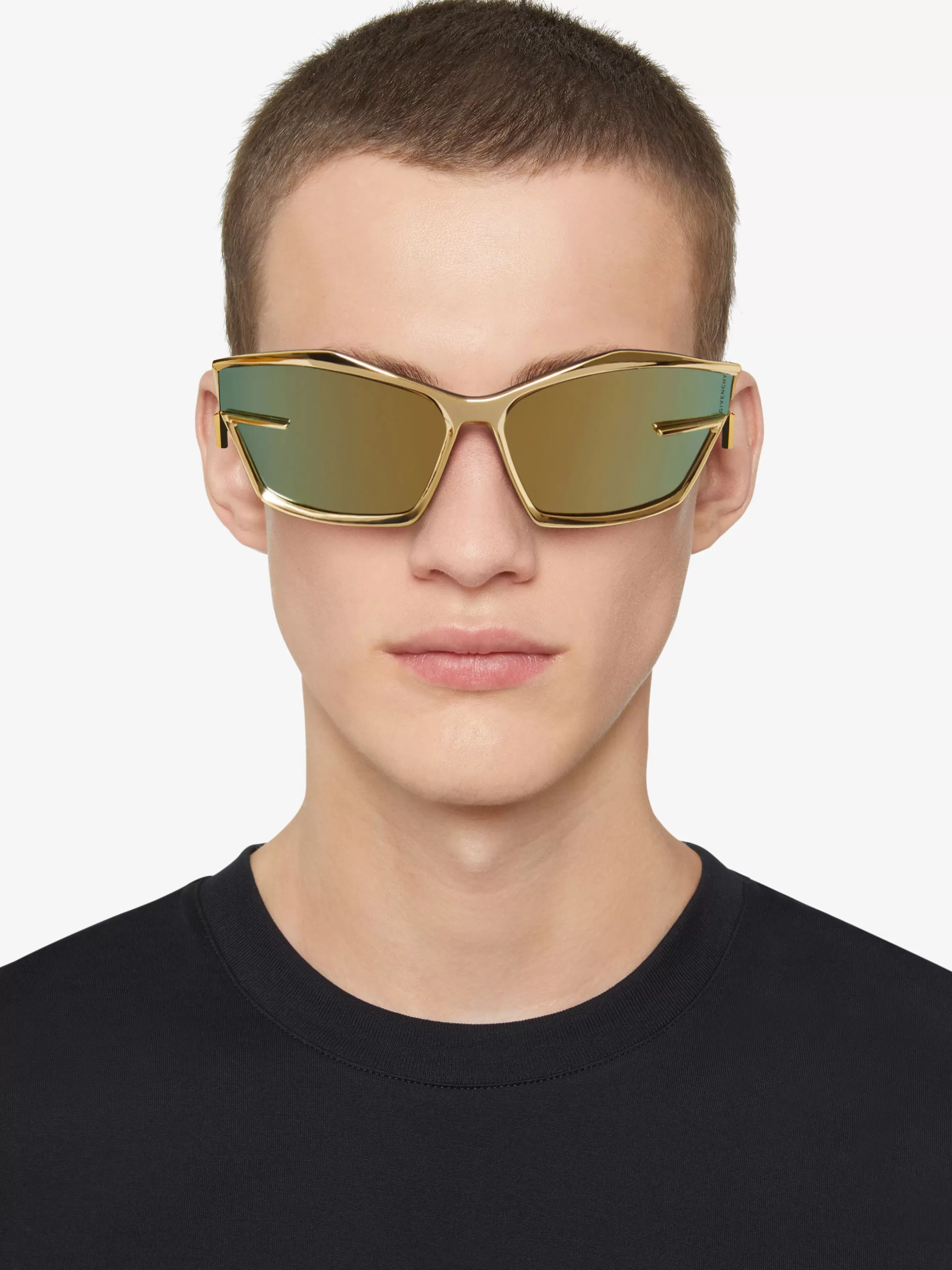 Men/Women GIVENCHY Sunglasses | Belts-Giv Cut unisex sunglasses in metal