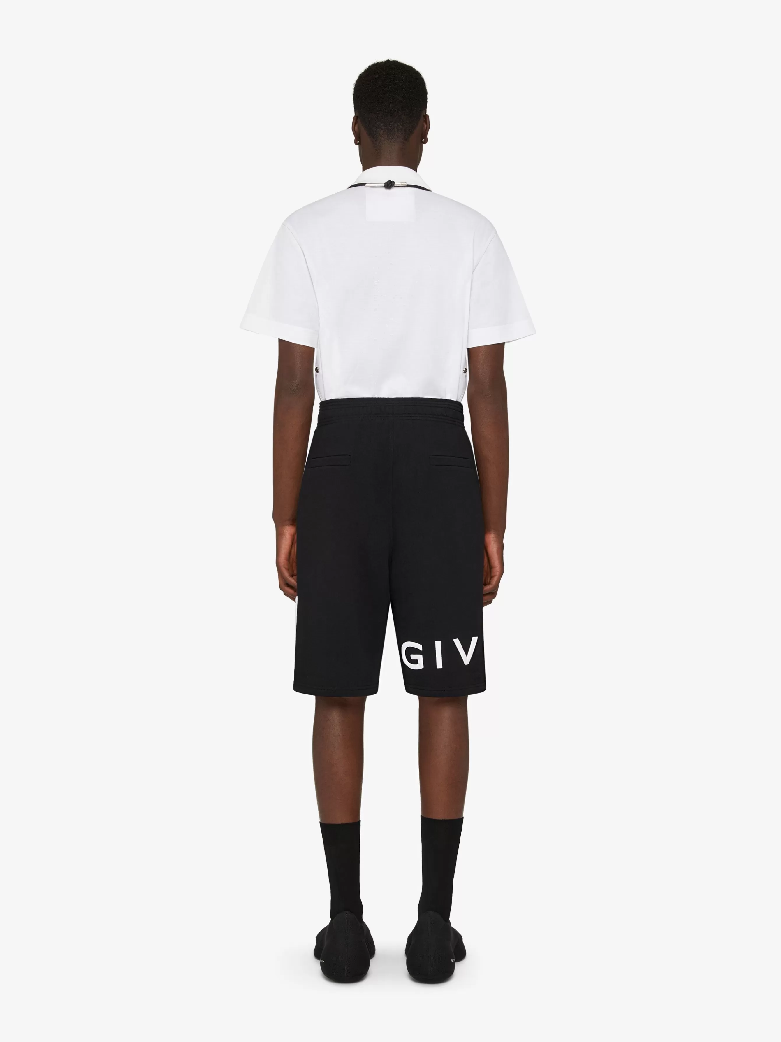 GIVENCHY Shorts- 4G bermuda shorts in fleece