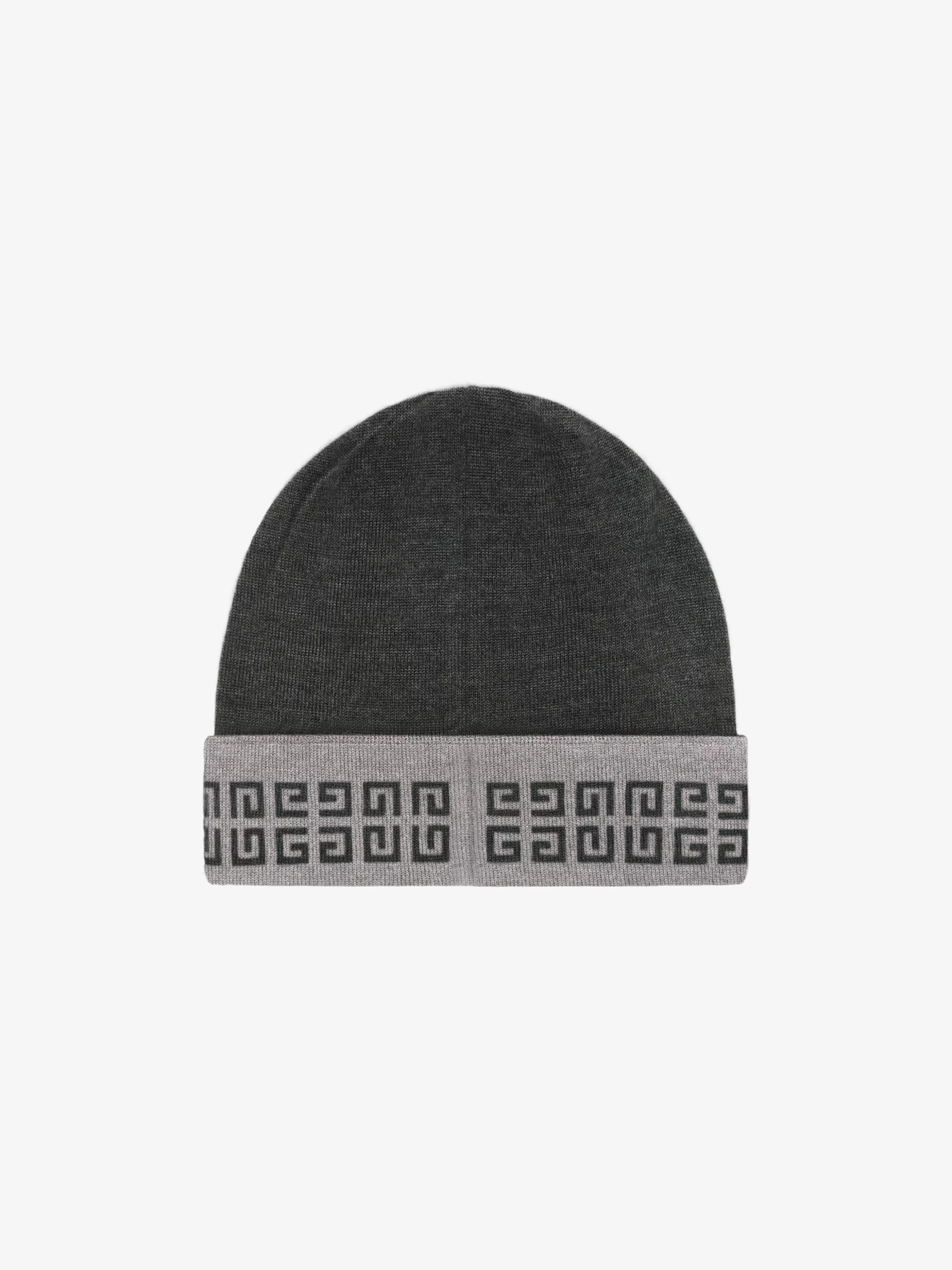 GIVENCHY Beanies & Caps- 4G double sided beanie in silk and cashmere