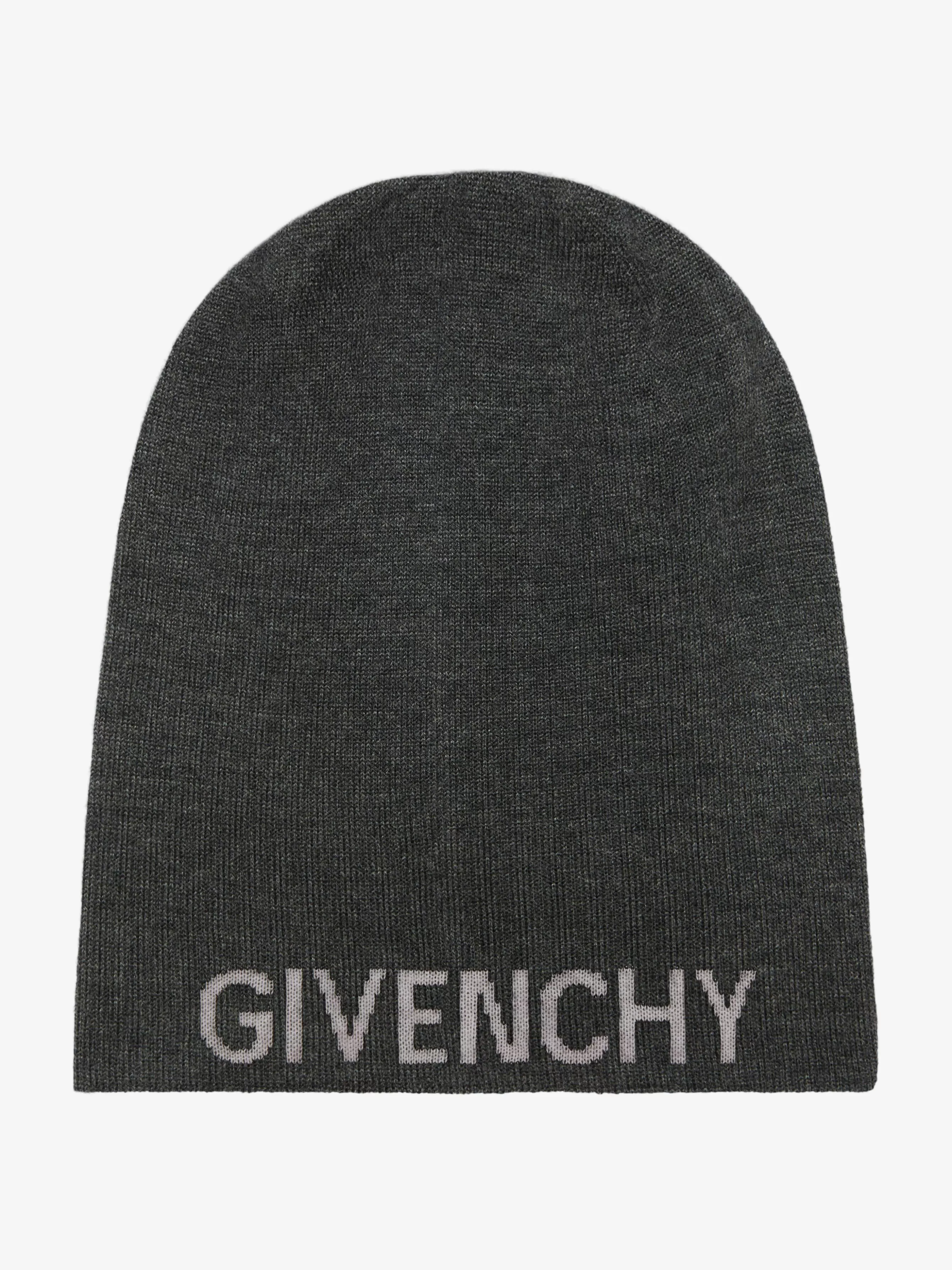 GIVENCHY Beanies & Caps- 4G double sided beanie in silk and cashmere