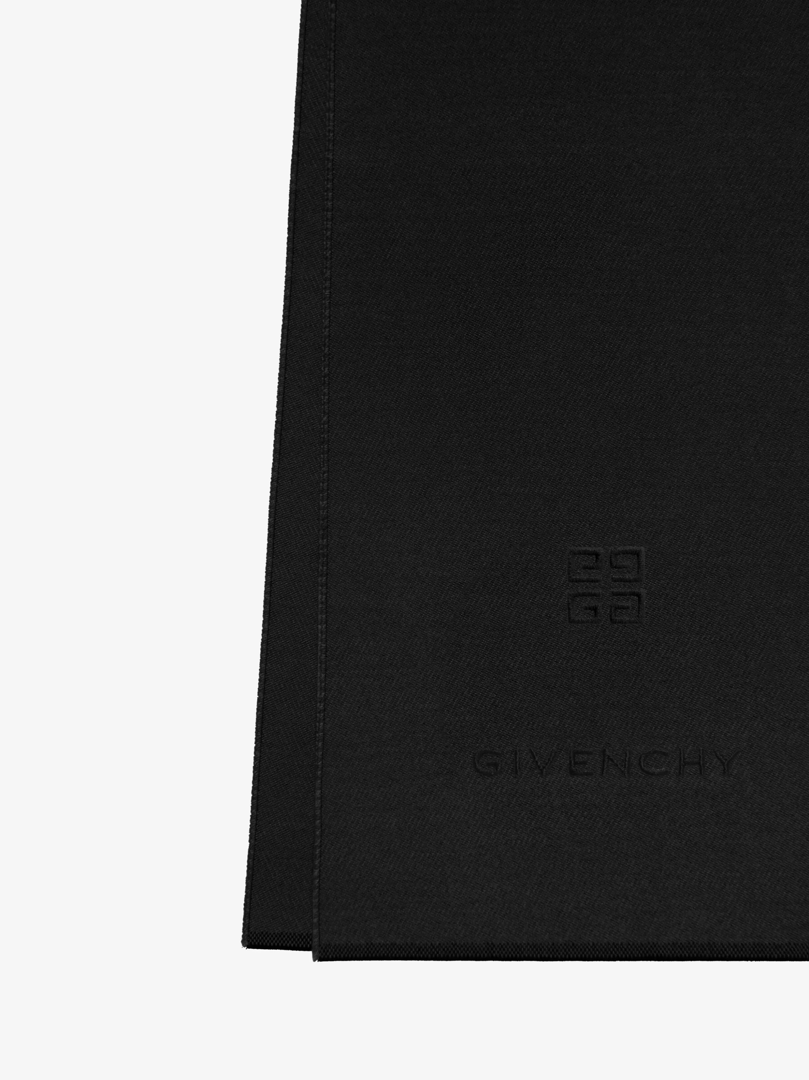 GIVENCHY Scarves & Ties- 4G scarf in wool and cashmere