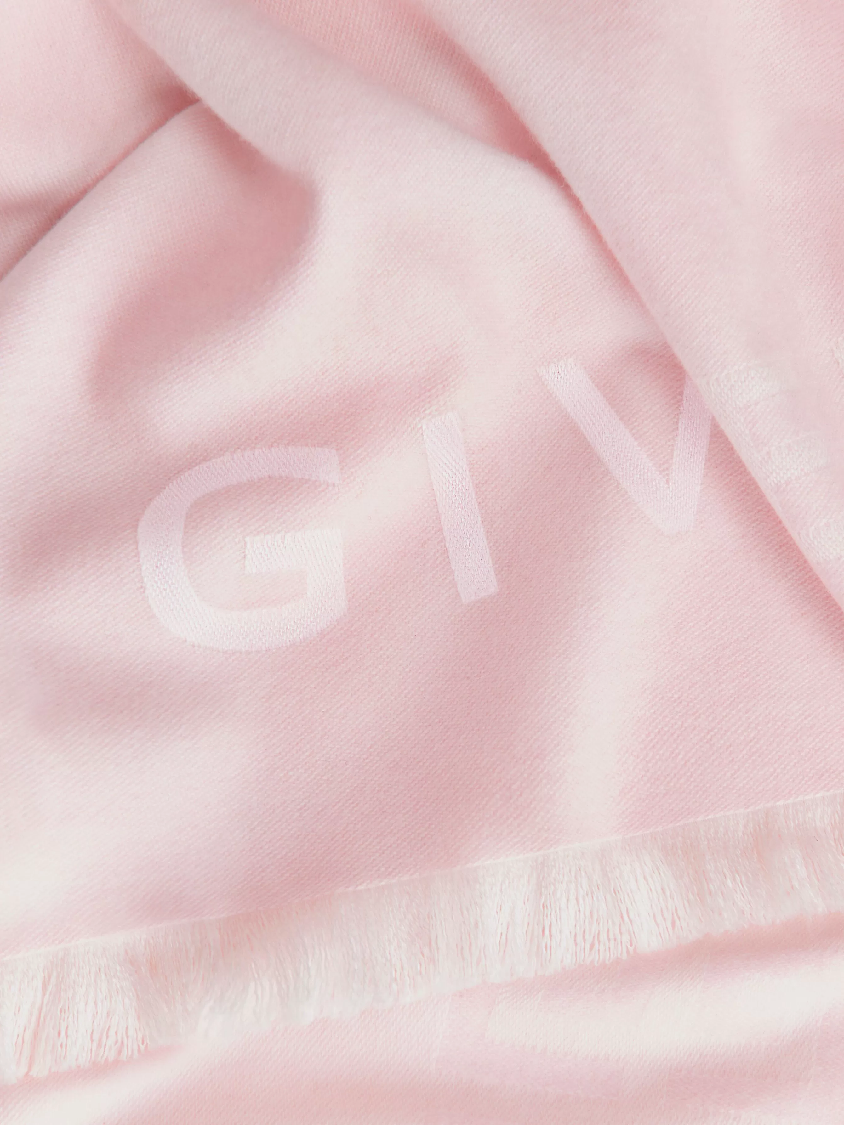 Women GIVENCHY Other Accessories | Scarves- 4G scarf in wool and cashmere