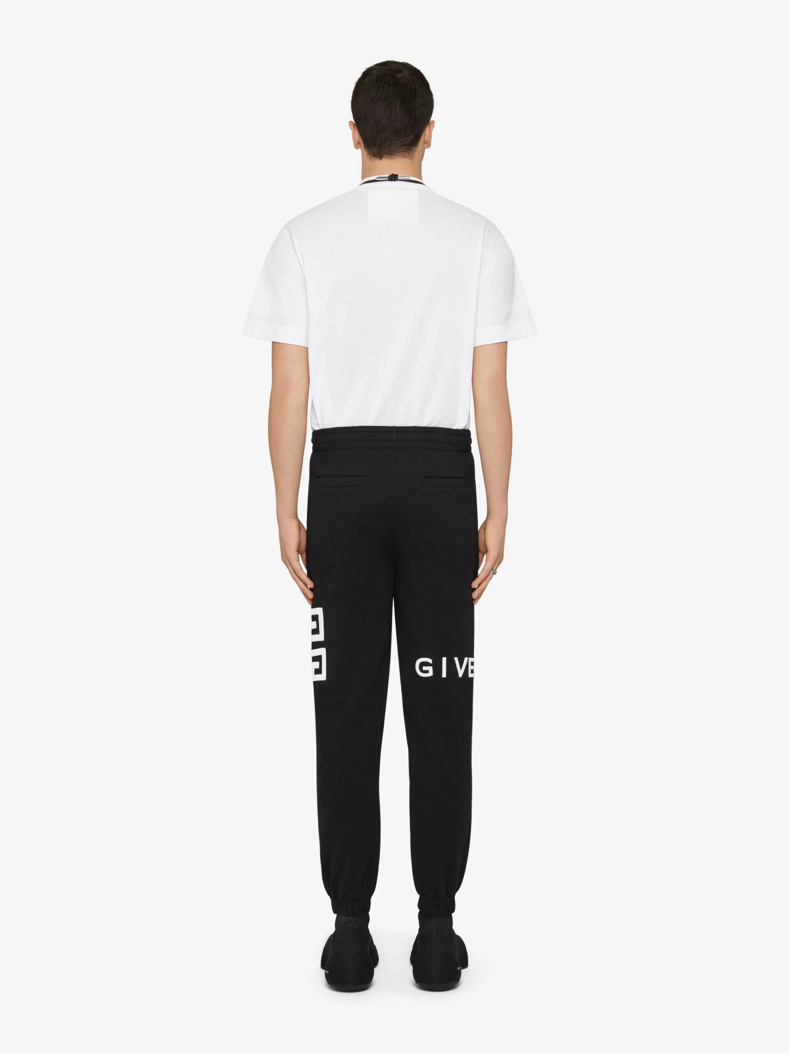 GIVENCHY Pants- 4G slim fit jogger pants in fleece