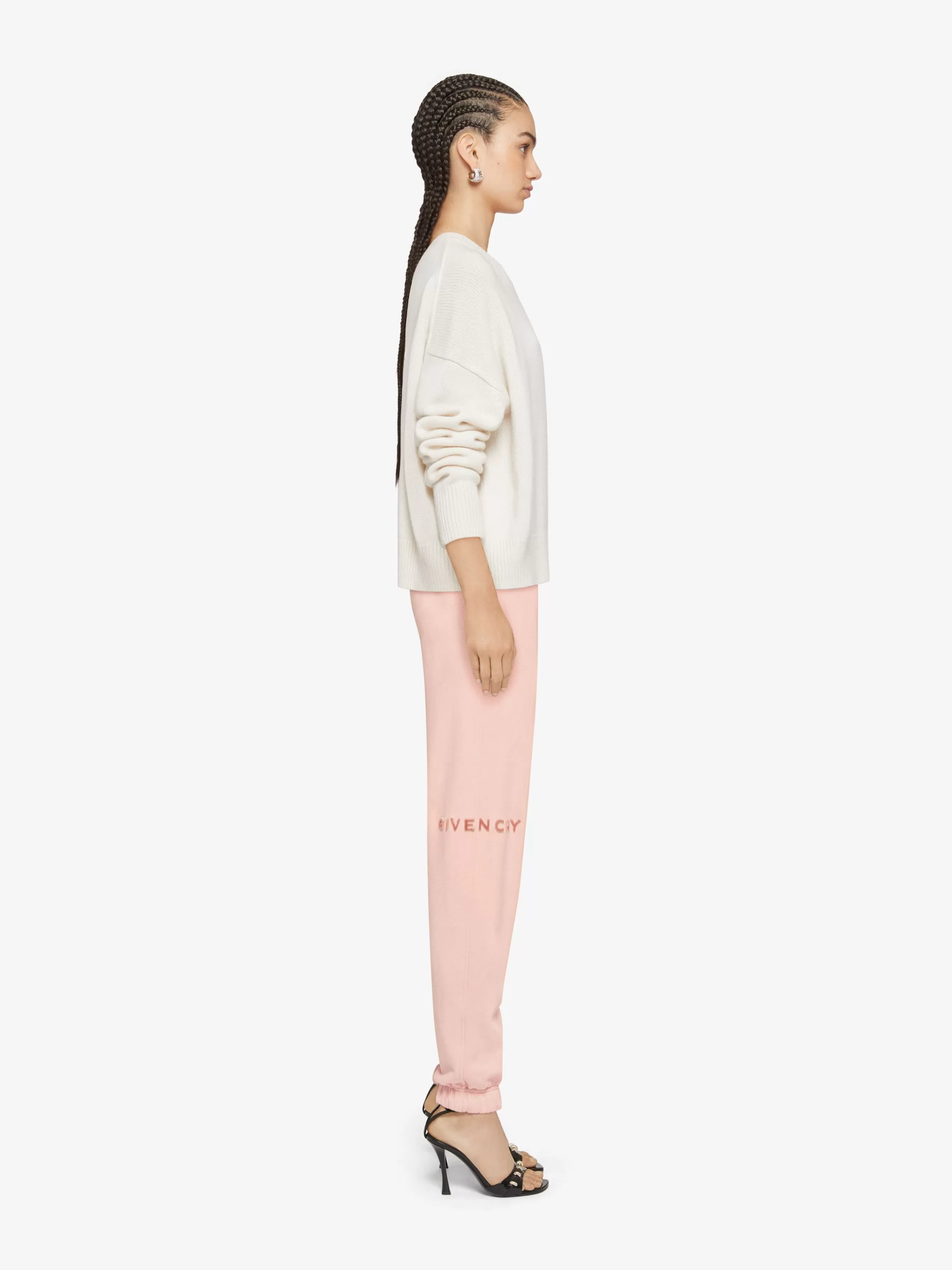 GIVENCHY Pants- 4G slim fit jogger pants in tufted fleece