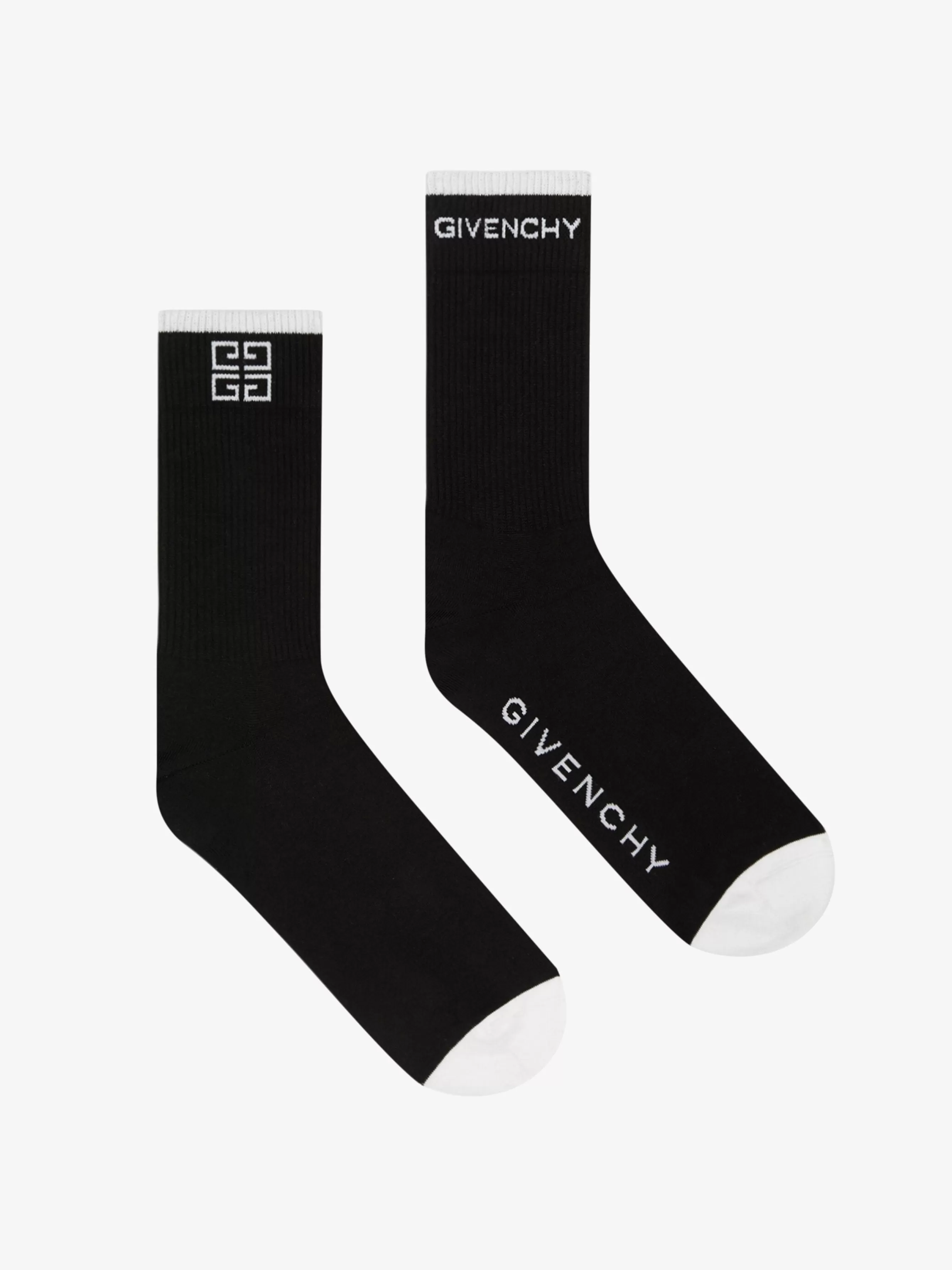 Men GIVENCHY Backpacks- 4G socks in cotton