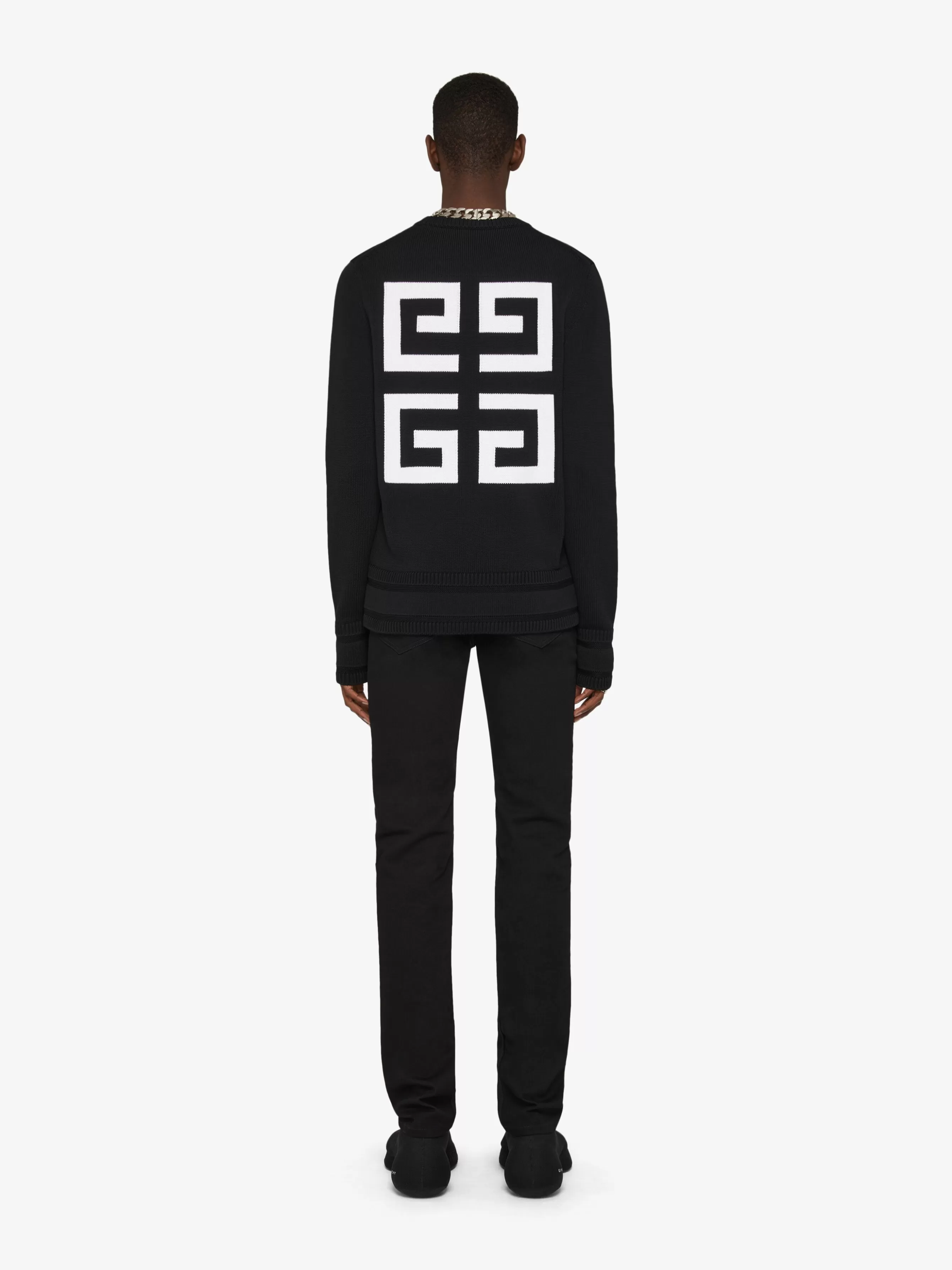 GIVENCHY Knitwear- 4G sweater in knit