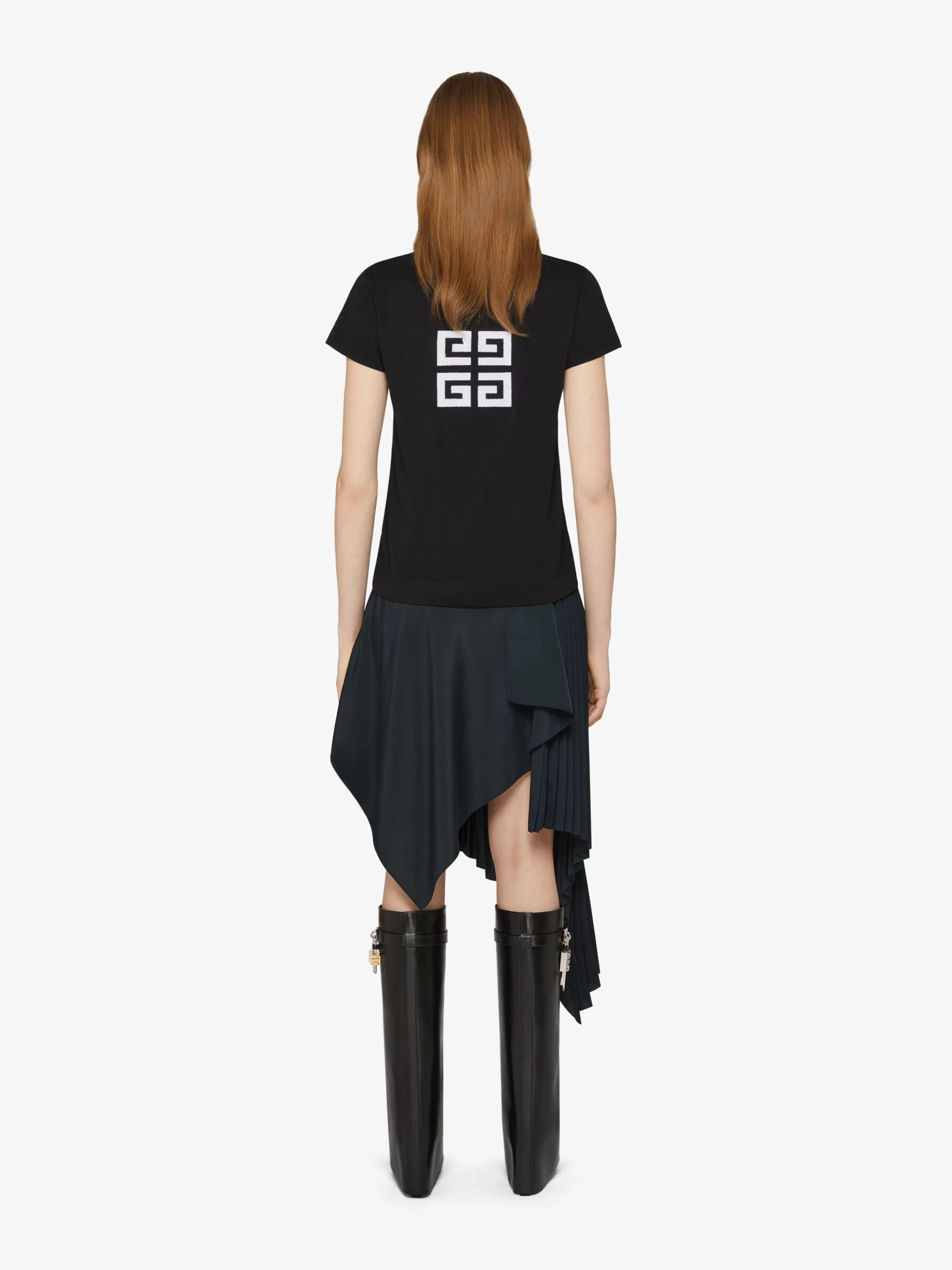 Women GIVENCHY Sneakers- 4G t-shirt in cotton