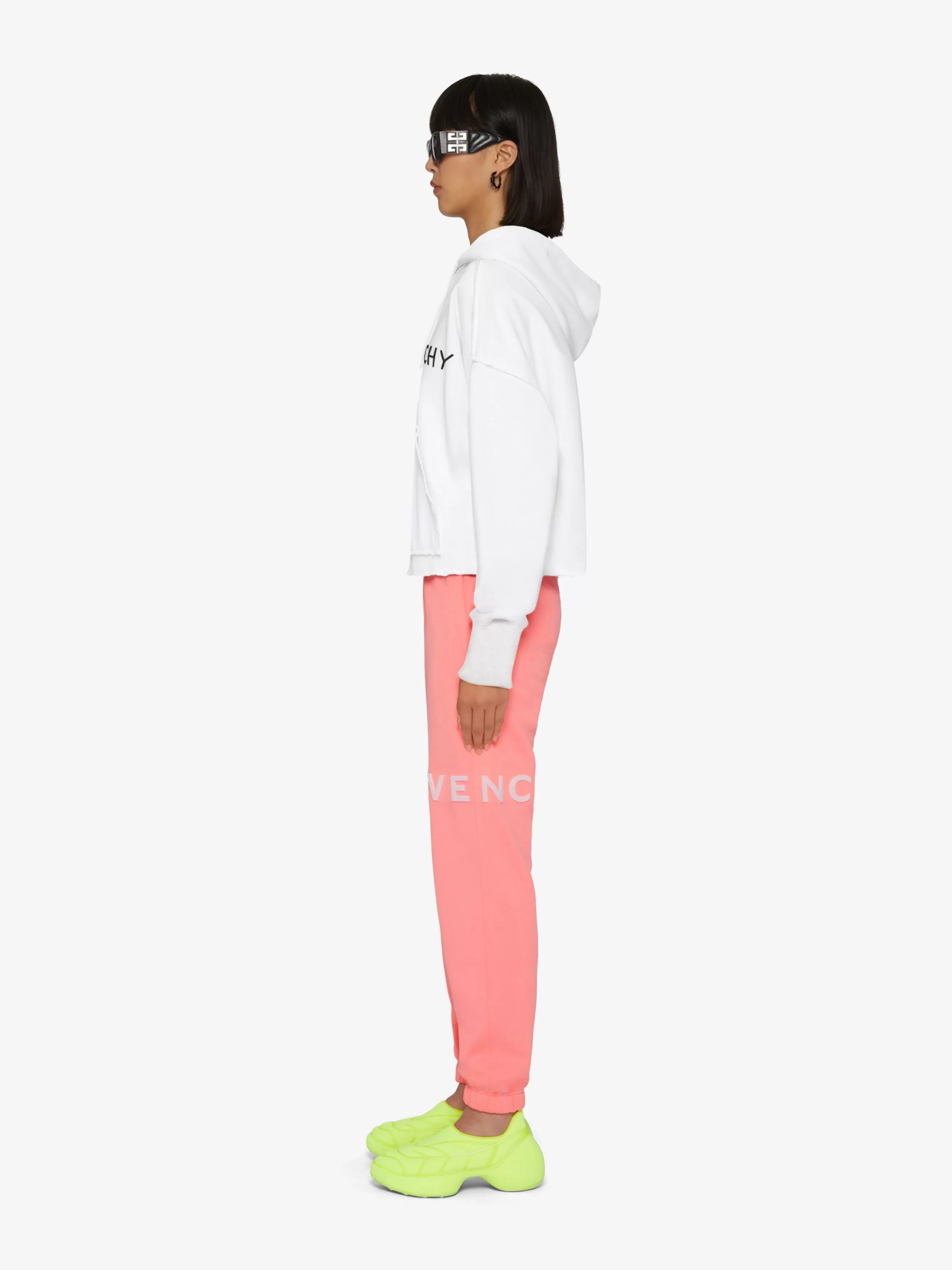 Sale GIVENCHY Pulls & Sweatshirts- Archetype cropped hoodie in fleece