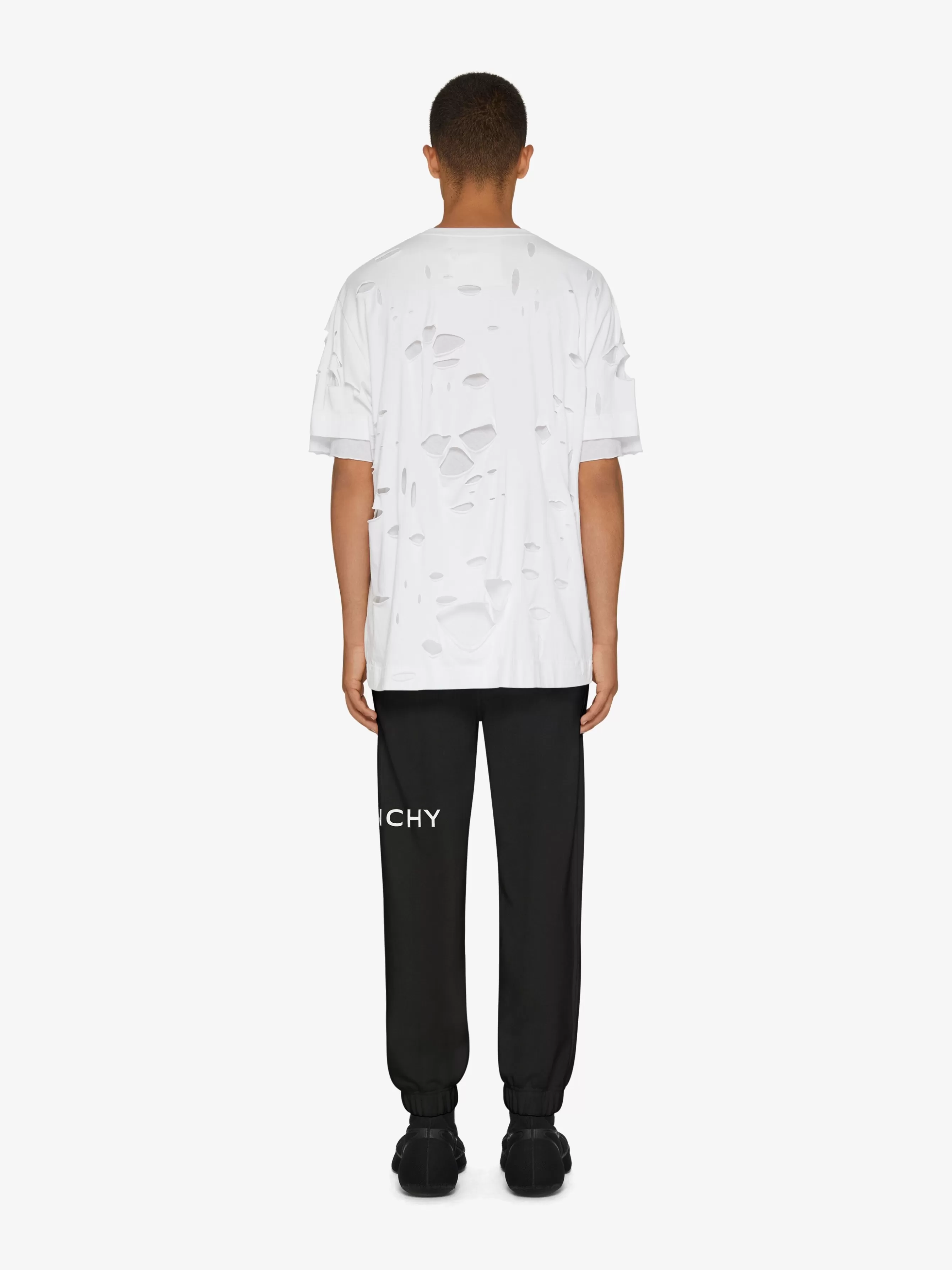 GIVENCHY Pants- Archetype slim fit jogger pants in fleece