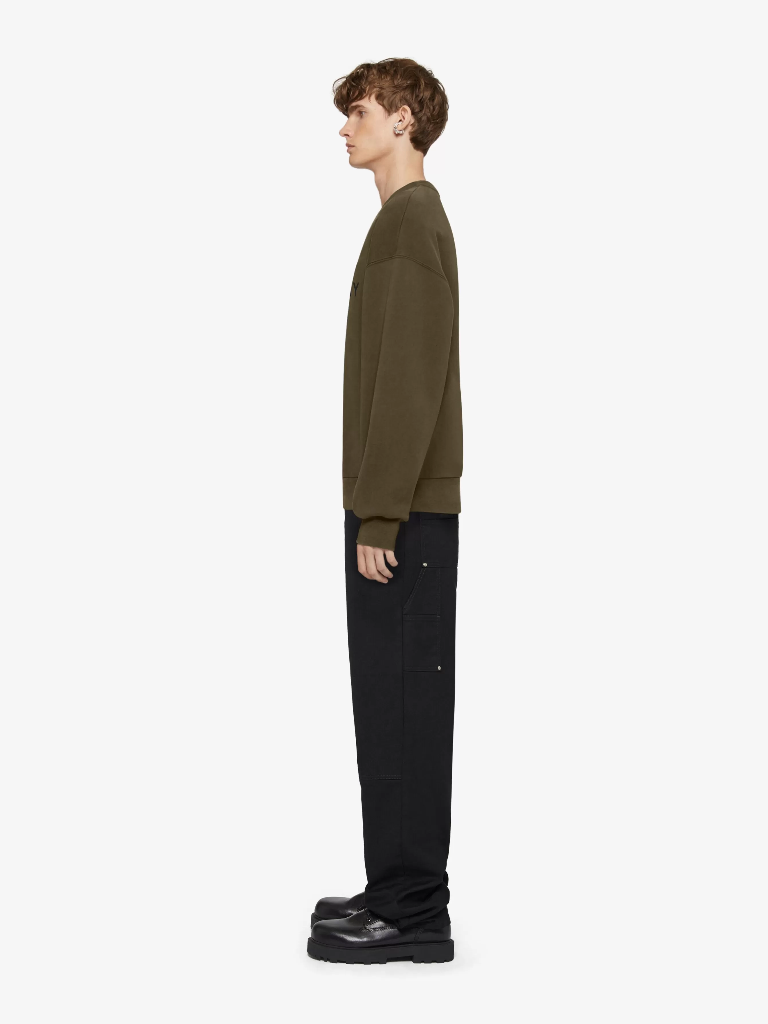 GIVENCHY Sweatshirts & Hoodies- Archetype slim fit sweatshirt in fleece