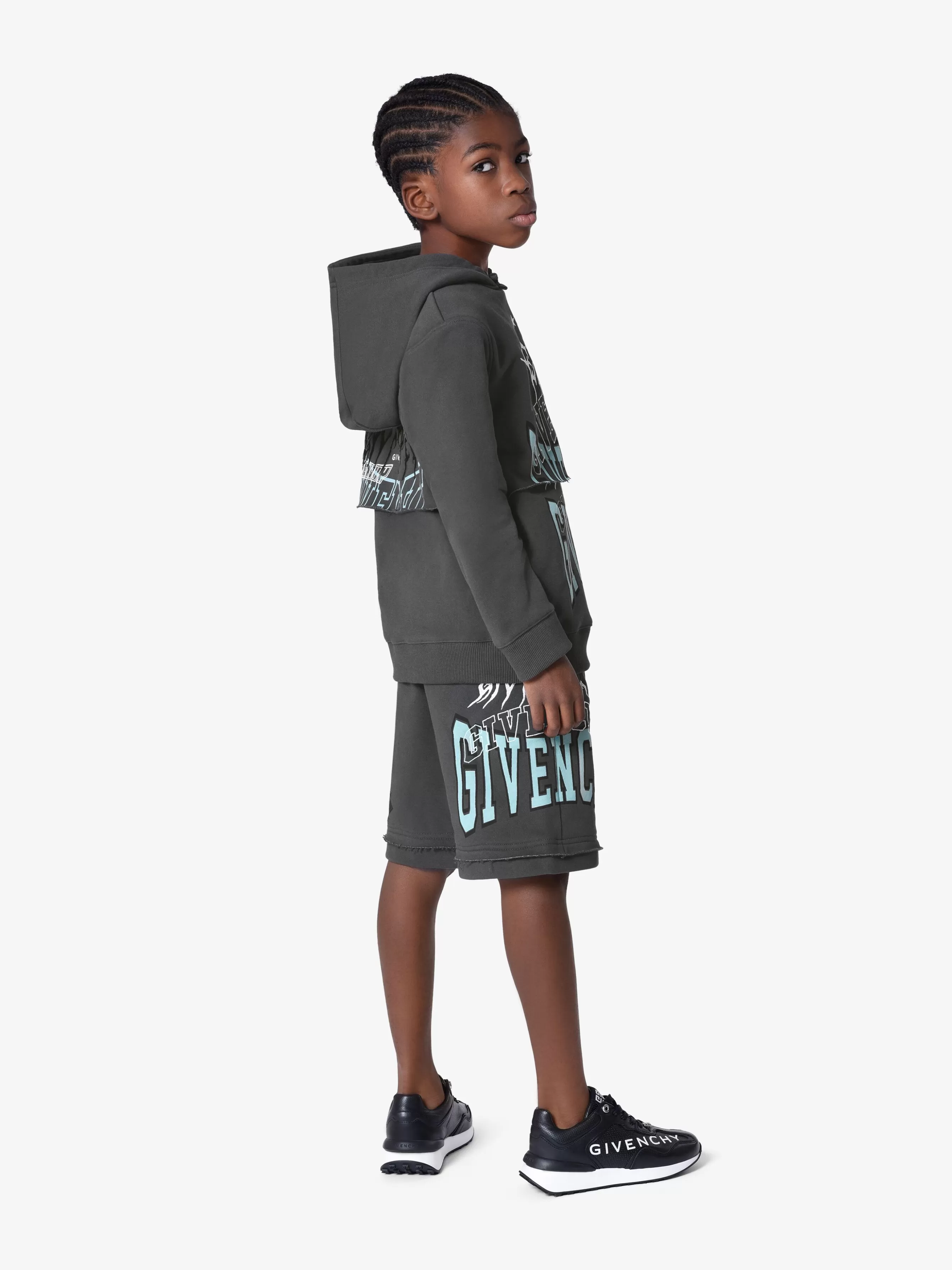 Gifts/Men GIVENCHY Gifts for Kids | Boy (4 to 12 years)- bermuda shorts in fleece