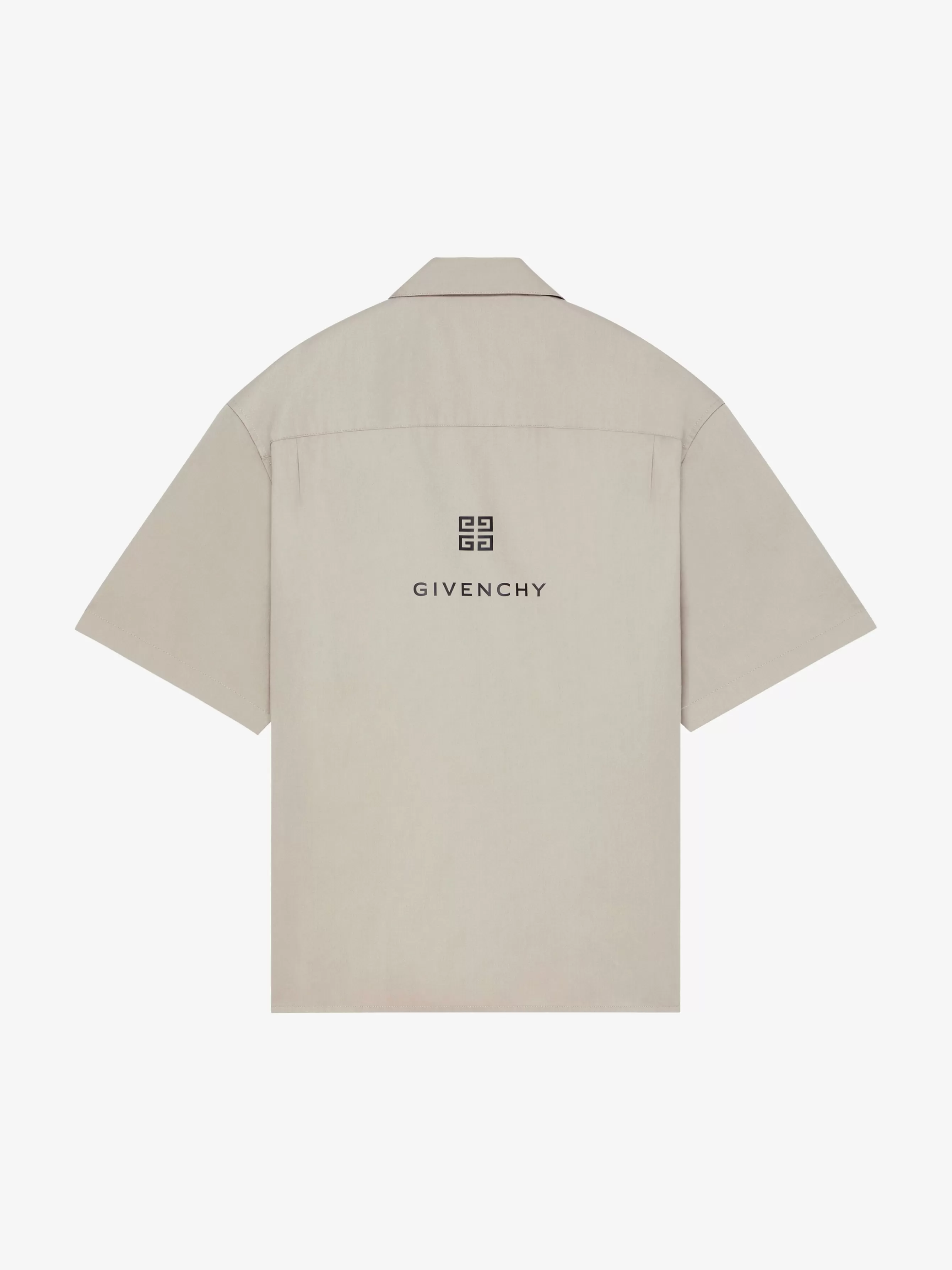 GIVENCHY Shirts- boxy fit Hawaiian shirt in cotton