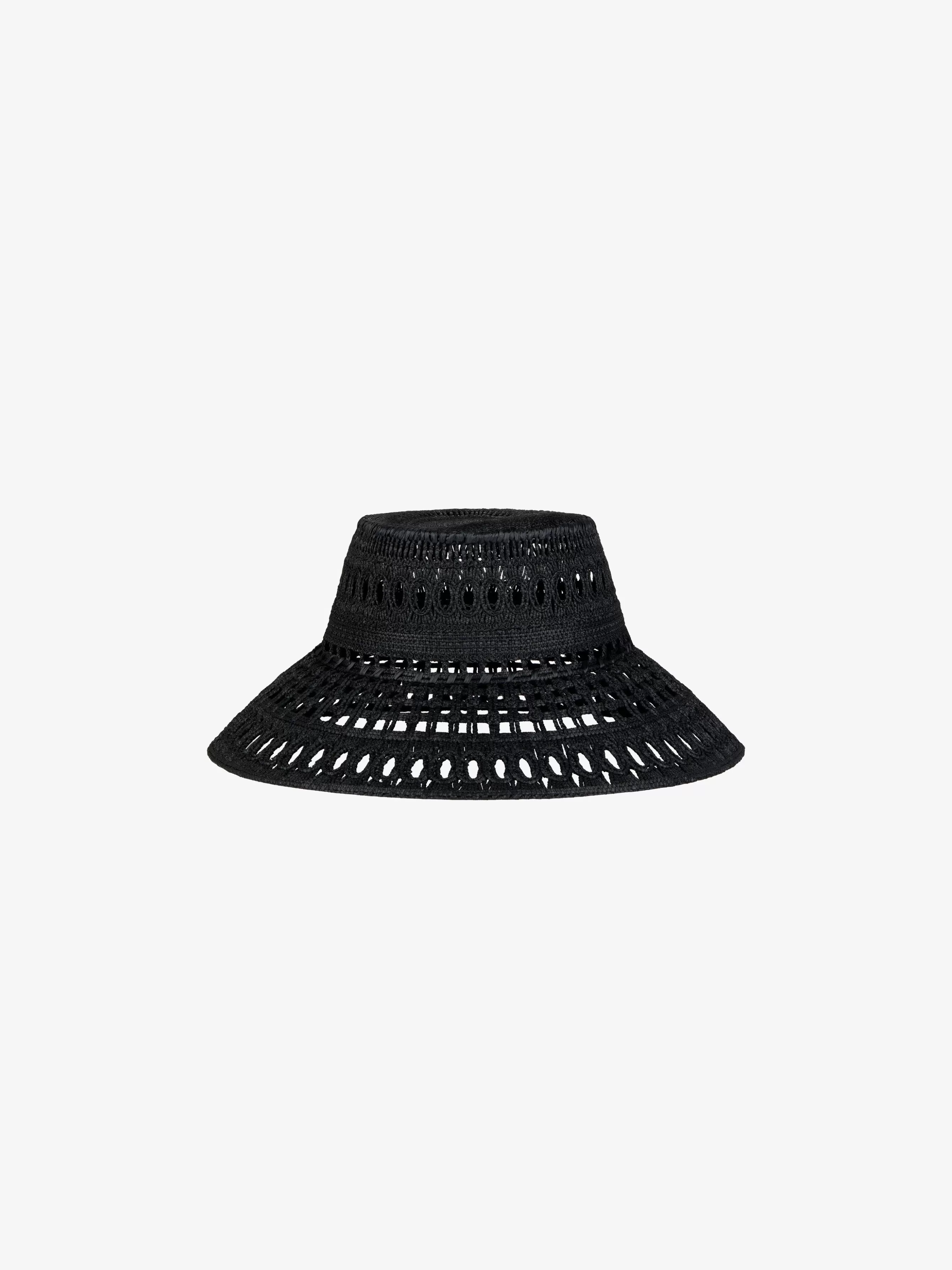 GIVENCHY Other Accessories- bucket hat in laced raffia