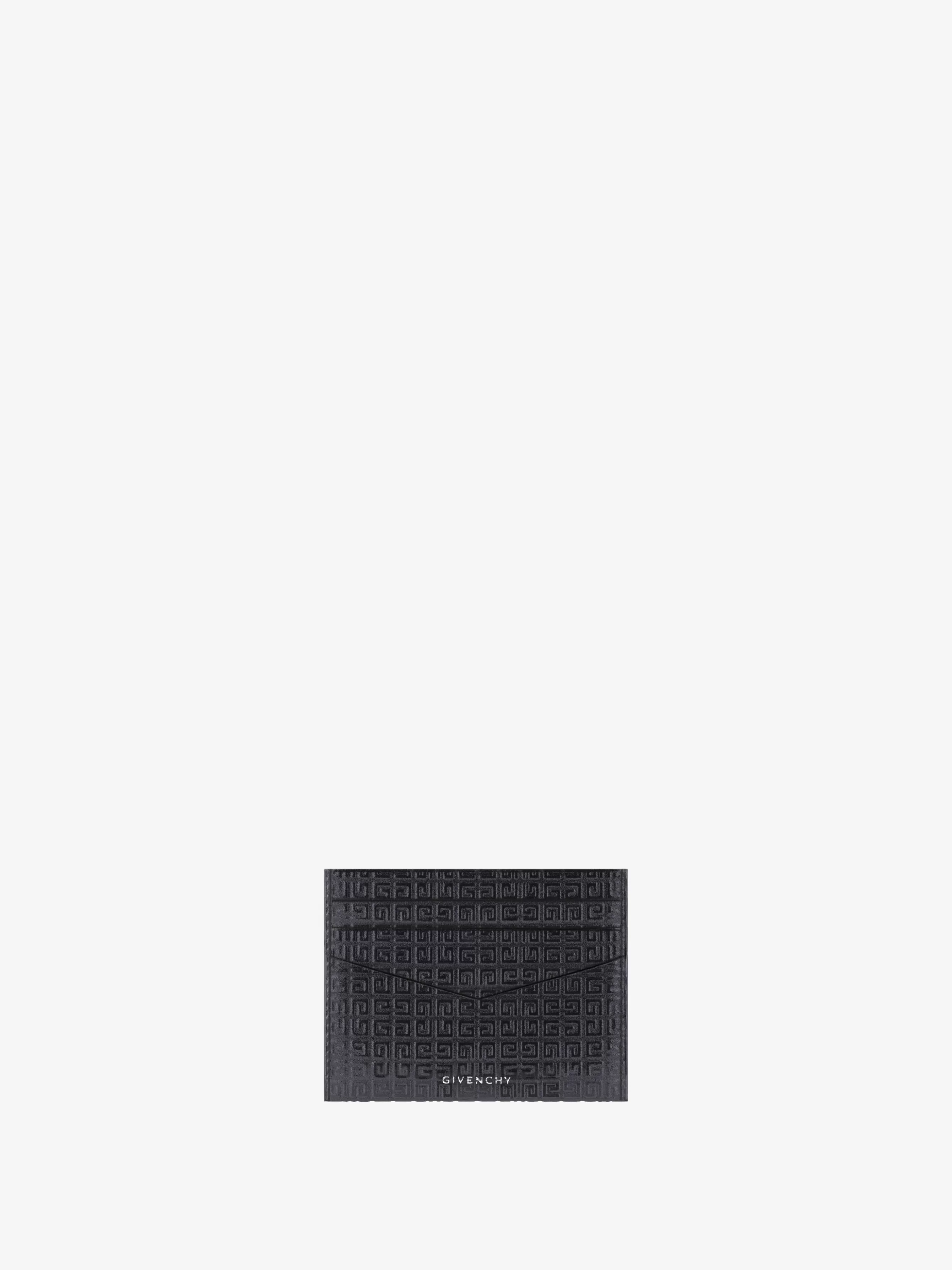 GIVENCHY Small Leather Goods- card holder in 4G Micro leather