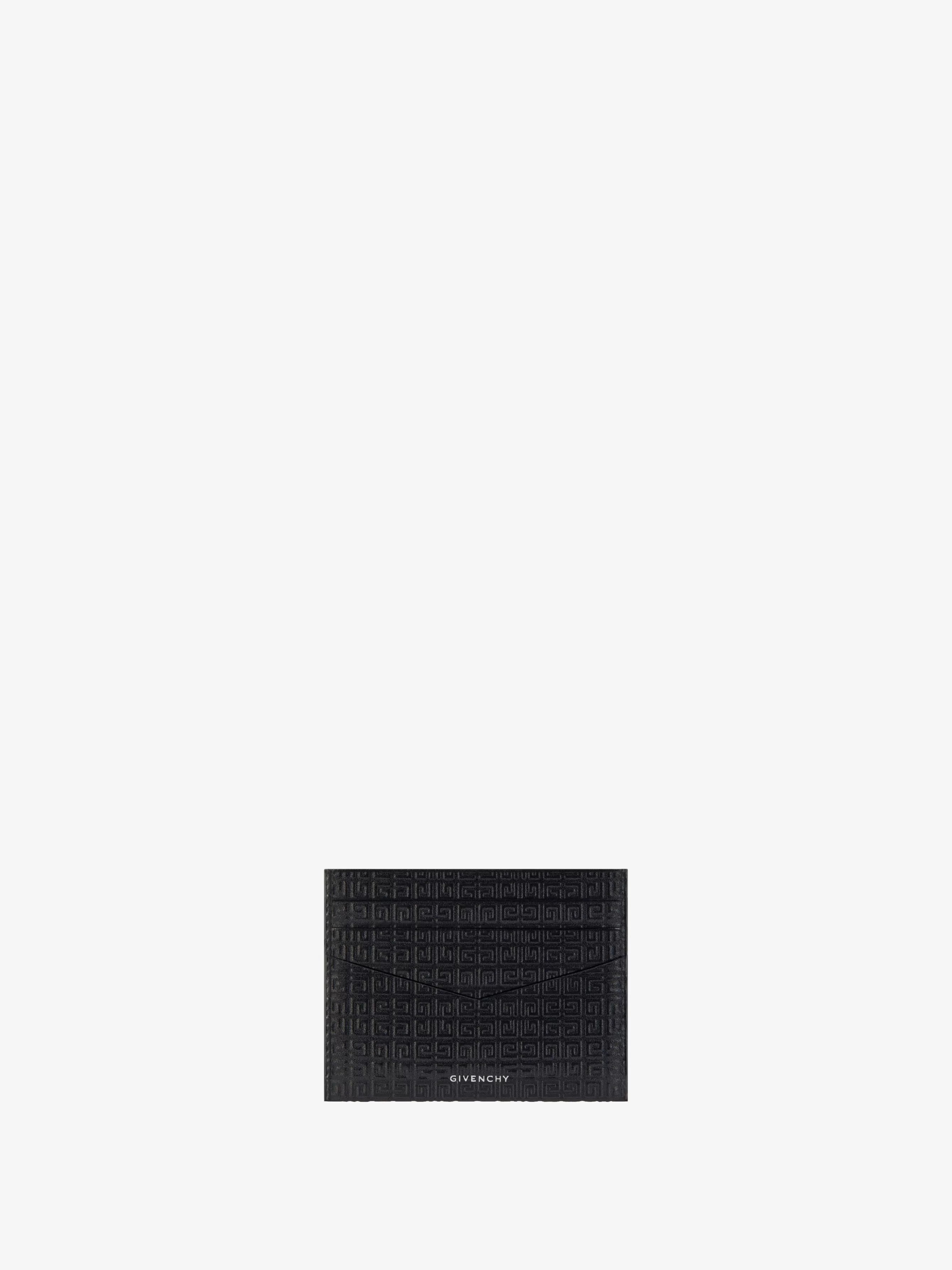 GIVENCHY Small Leather Goods- card holder in 4G Micro leather