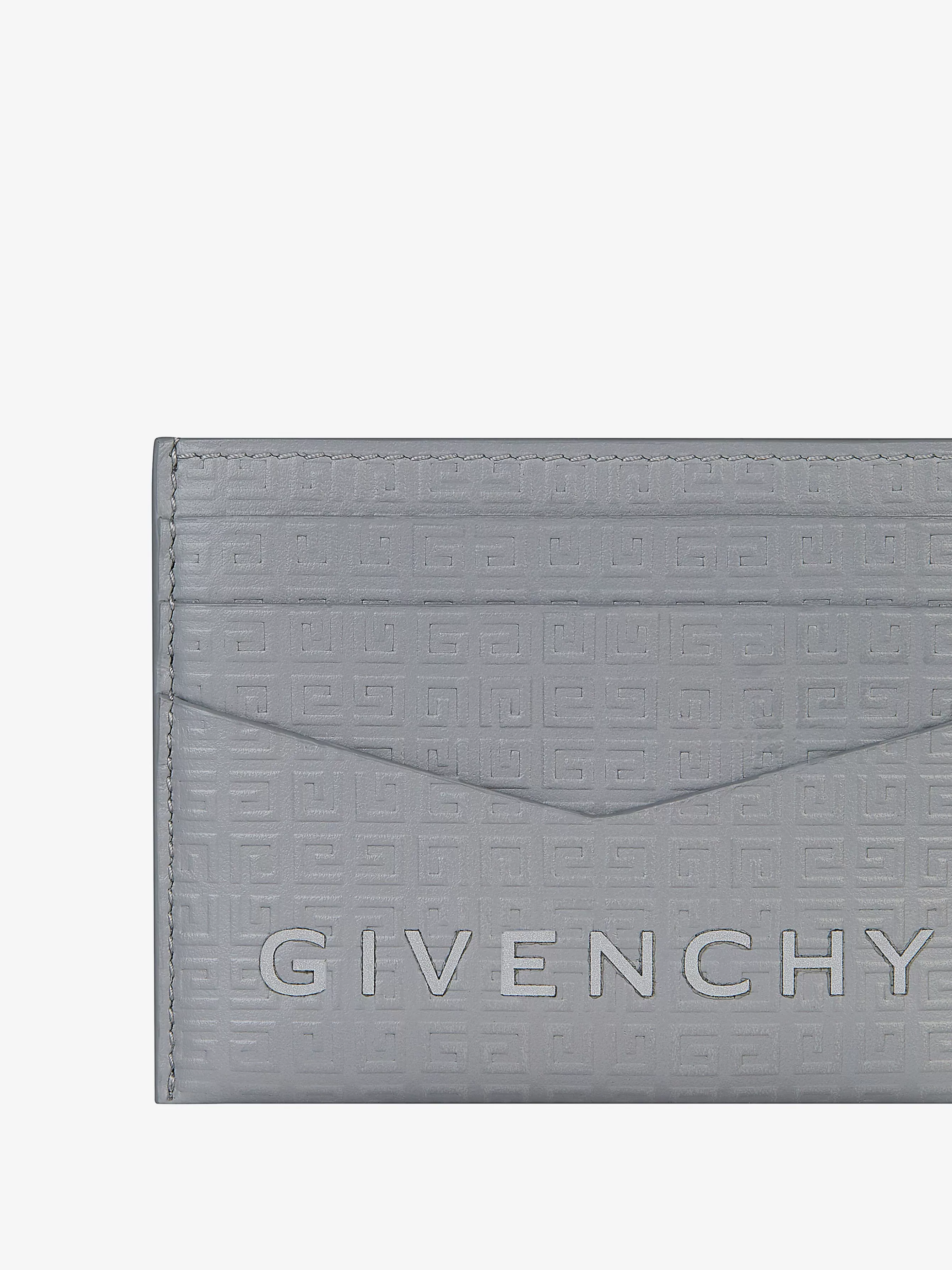 GIVENCHY Small Leather Goods- card holder in 4G Micro leather