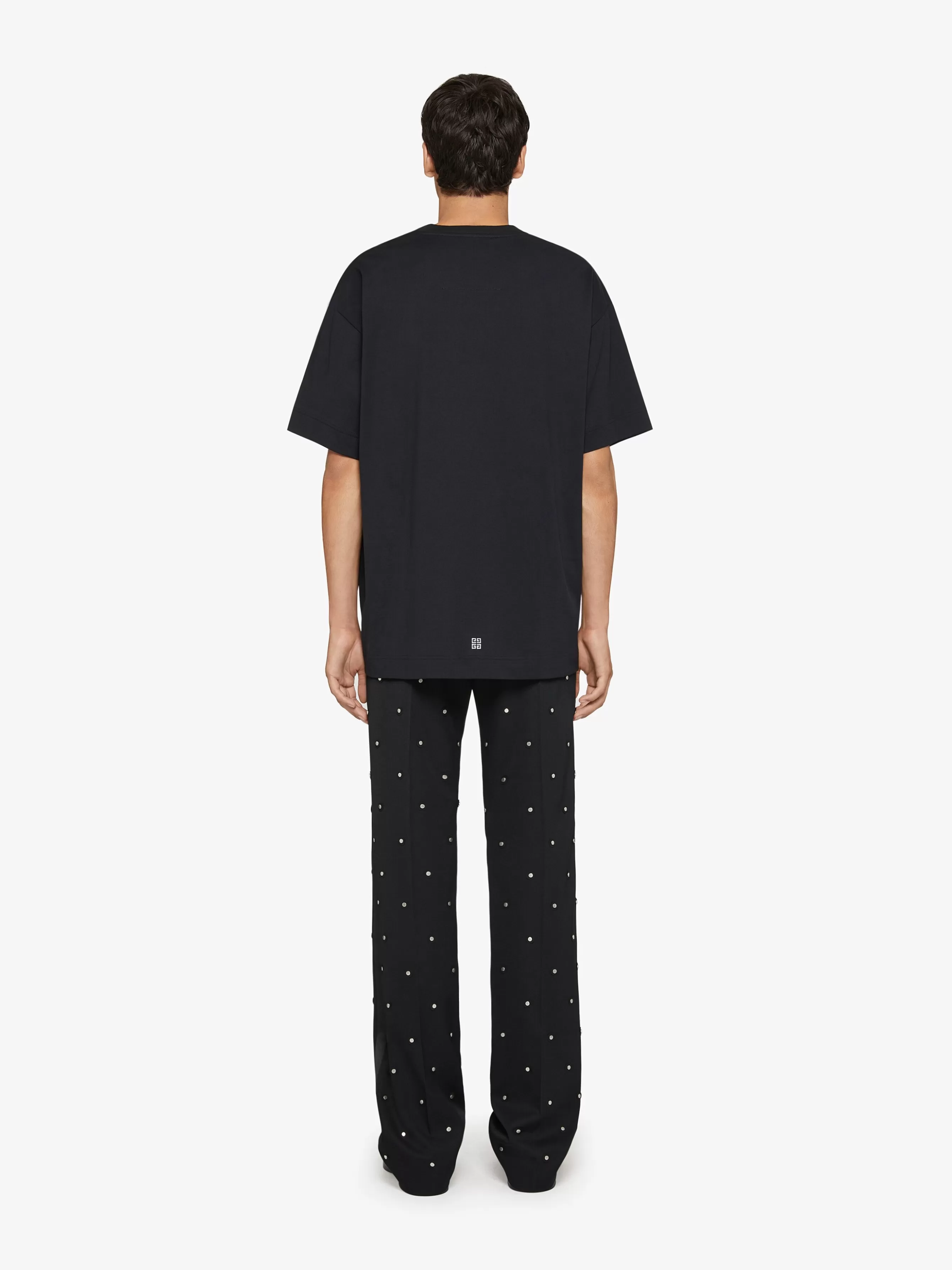 GIVENCHY T-Shirts- Crest t-shirt in cotton