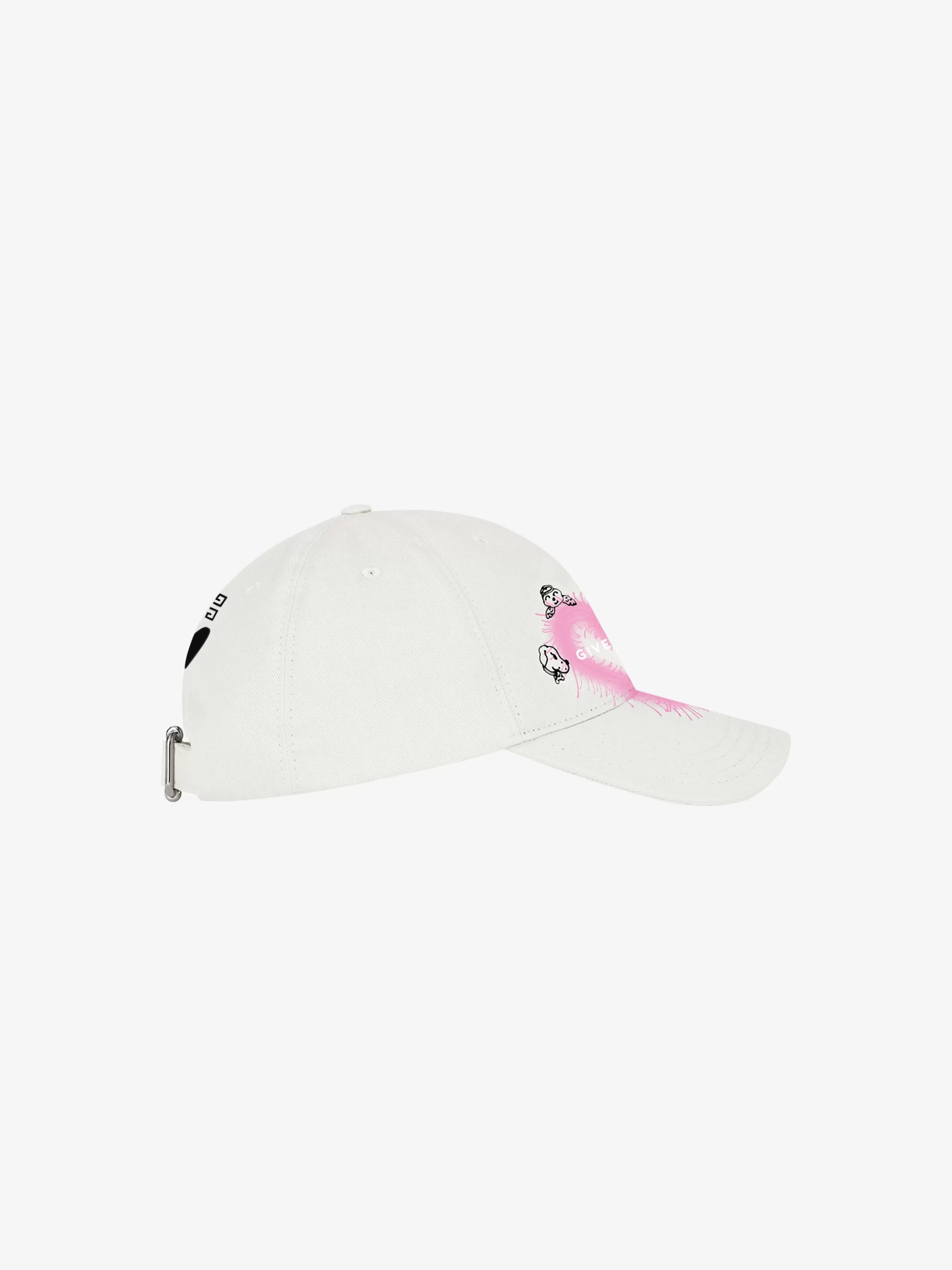 Sale GIVENCHY Jewels & Accessories- embroidered cap in cotton with Love print