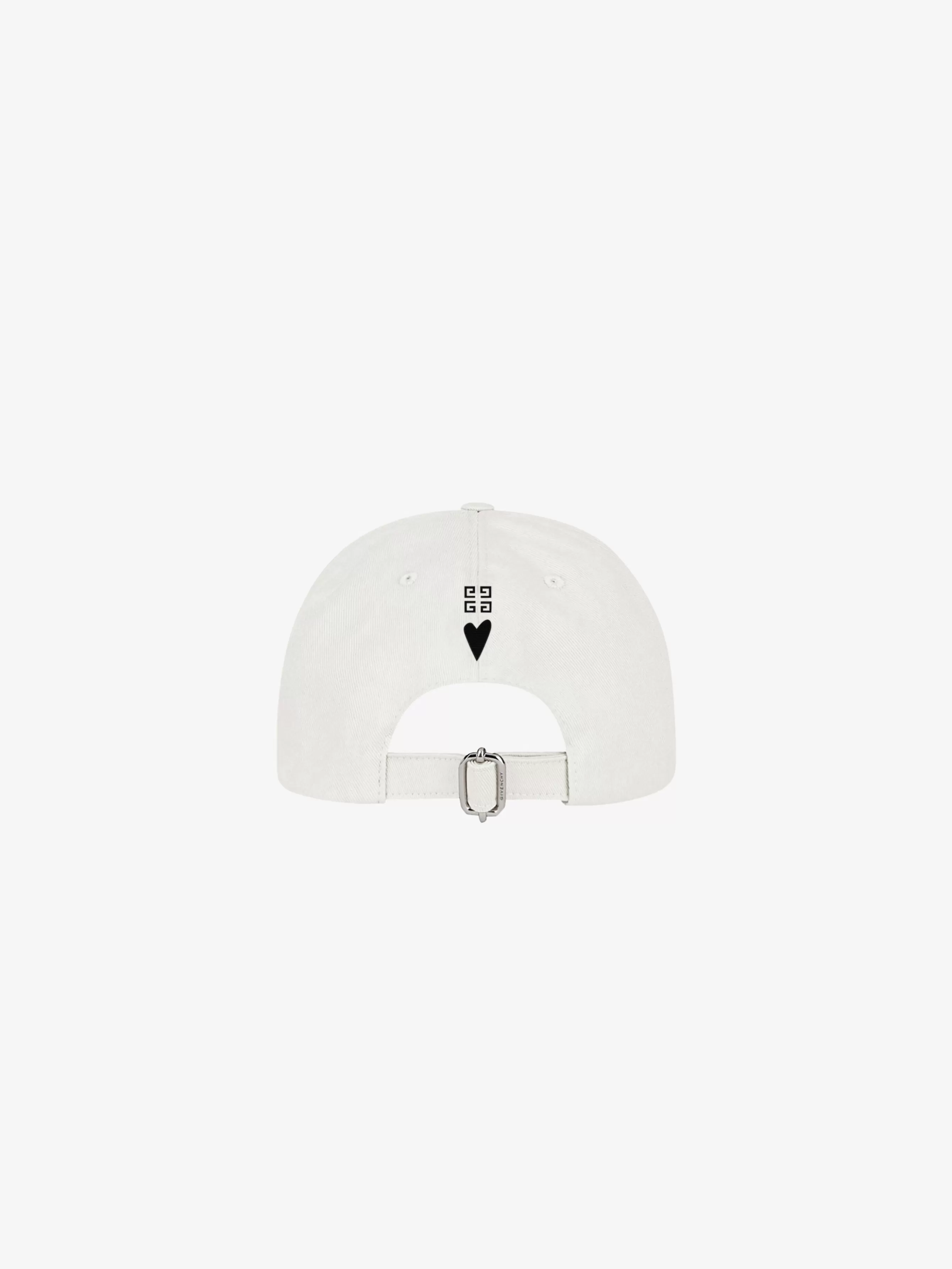 Sale GIVENCHY Jewels & Accessories- embroidered cap in cotton with Love print