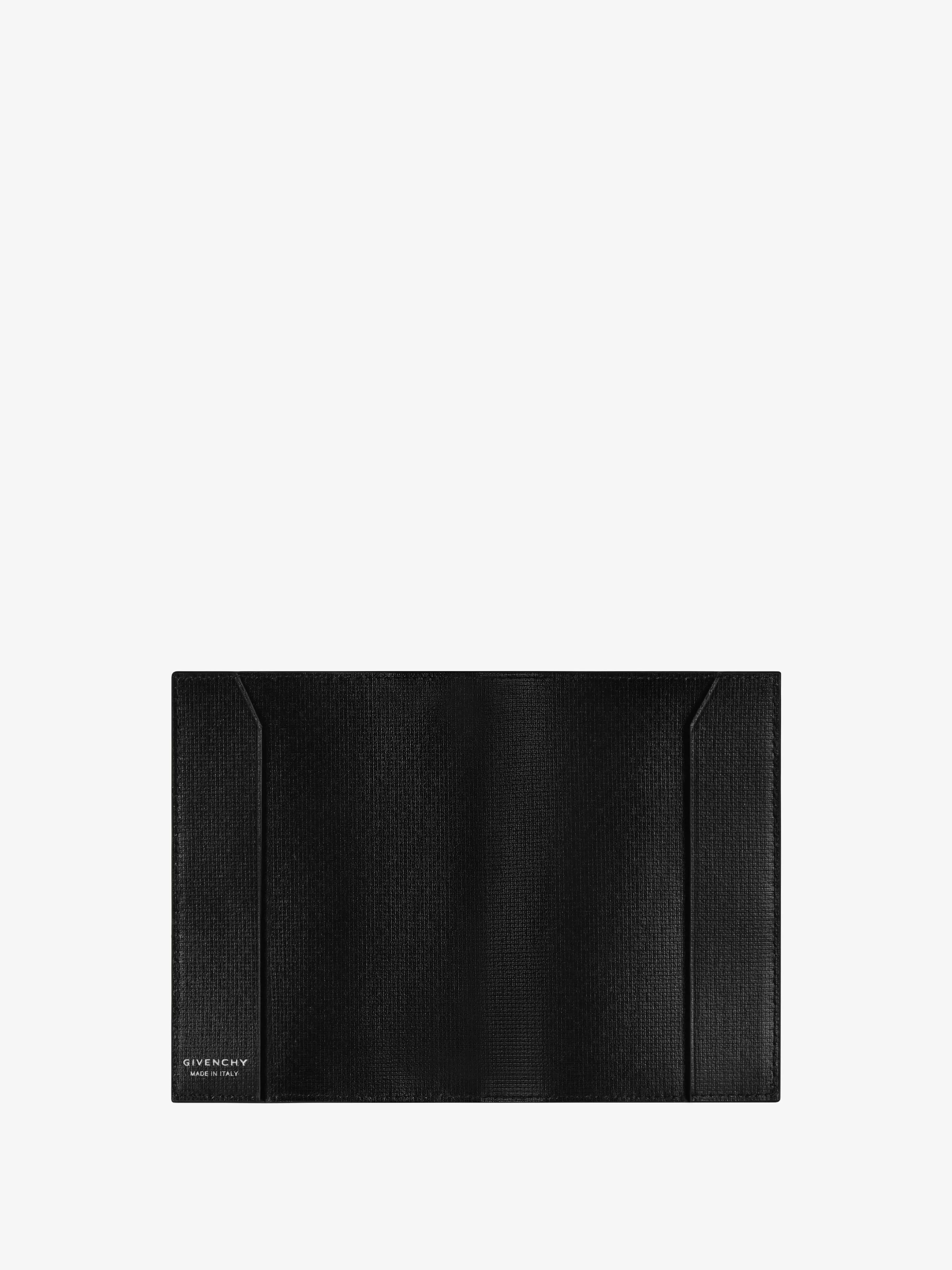 GIVENCHY Small Leather Goods- passport cover in 4G Classic leather