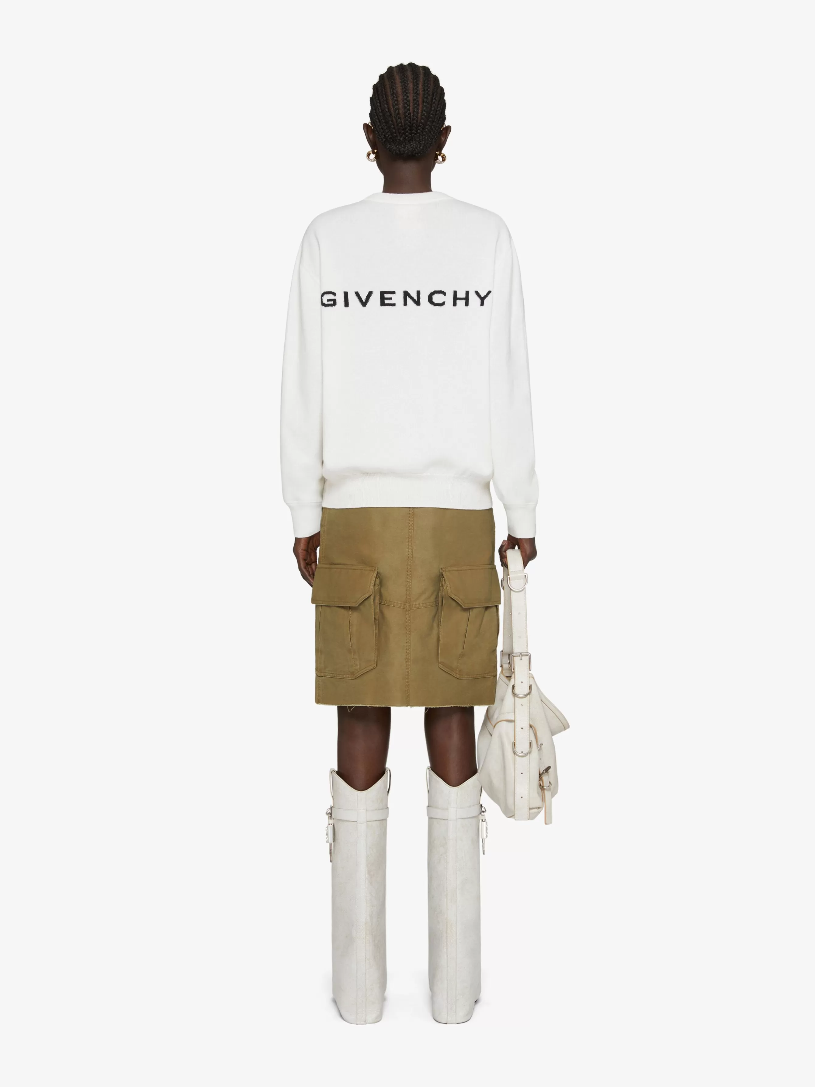 Sale GIVENCHY Pulls & Sweatshirts- sweater in wool and cashmere