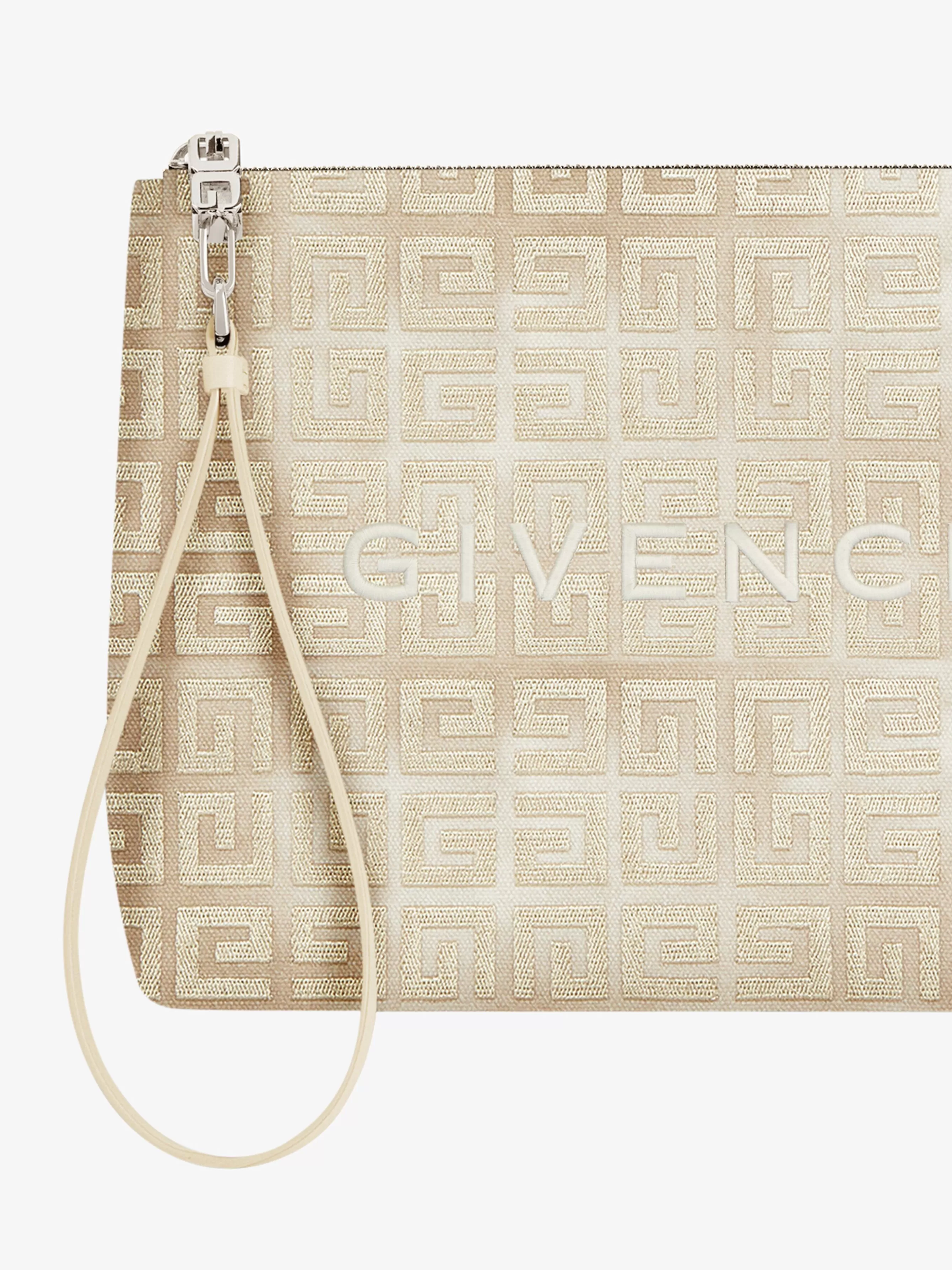 GIVENCHY Small Leather Goods- travel pouch in 4G lurex embroidery