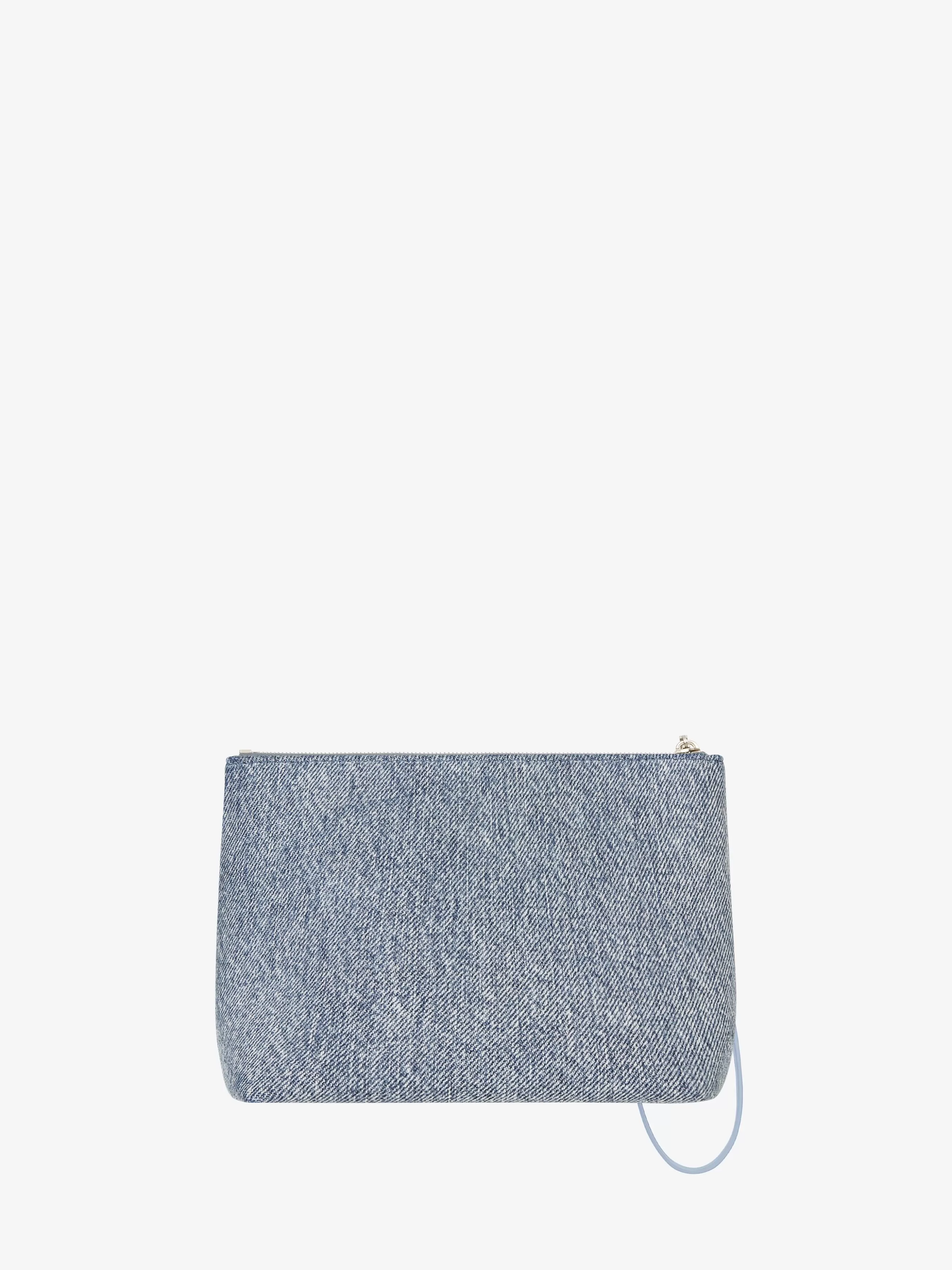 GIVENCHY Small Leather Goods- travel pouch in denim