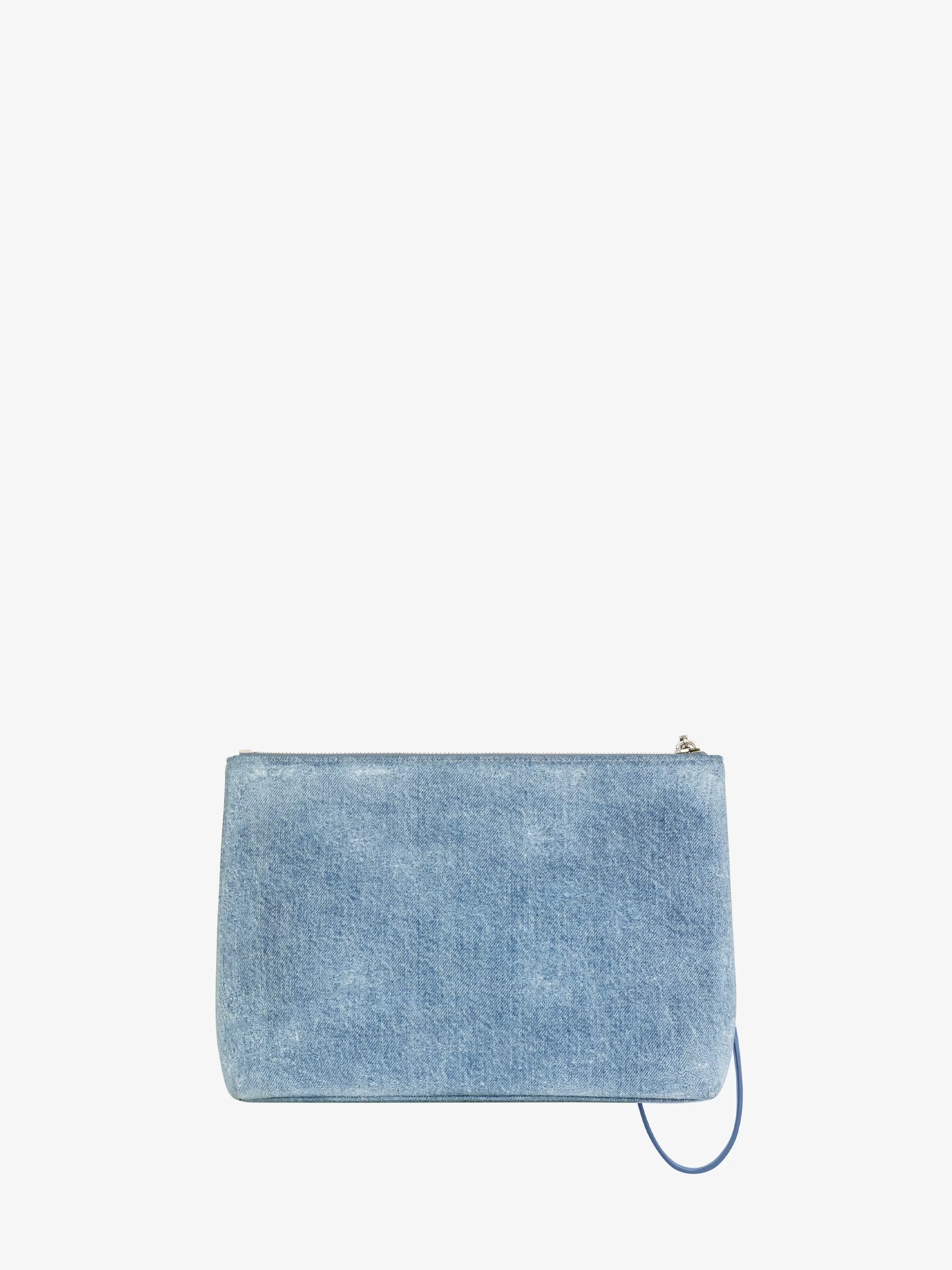 GIVENCHY Small Leather Goods- travel pouch in denim