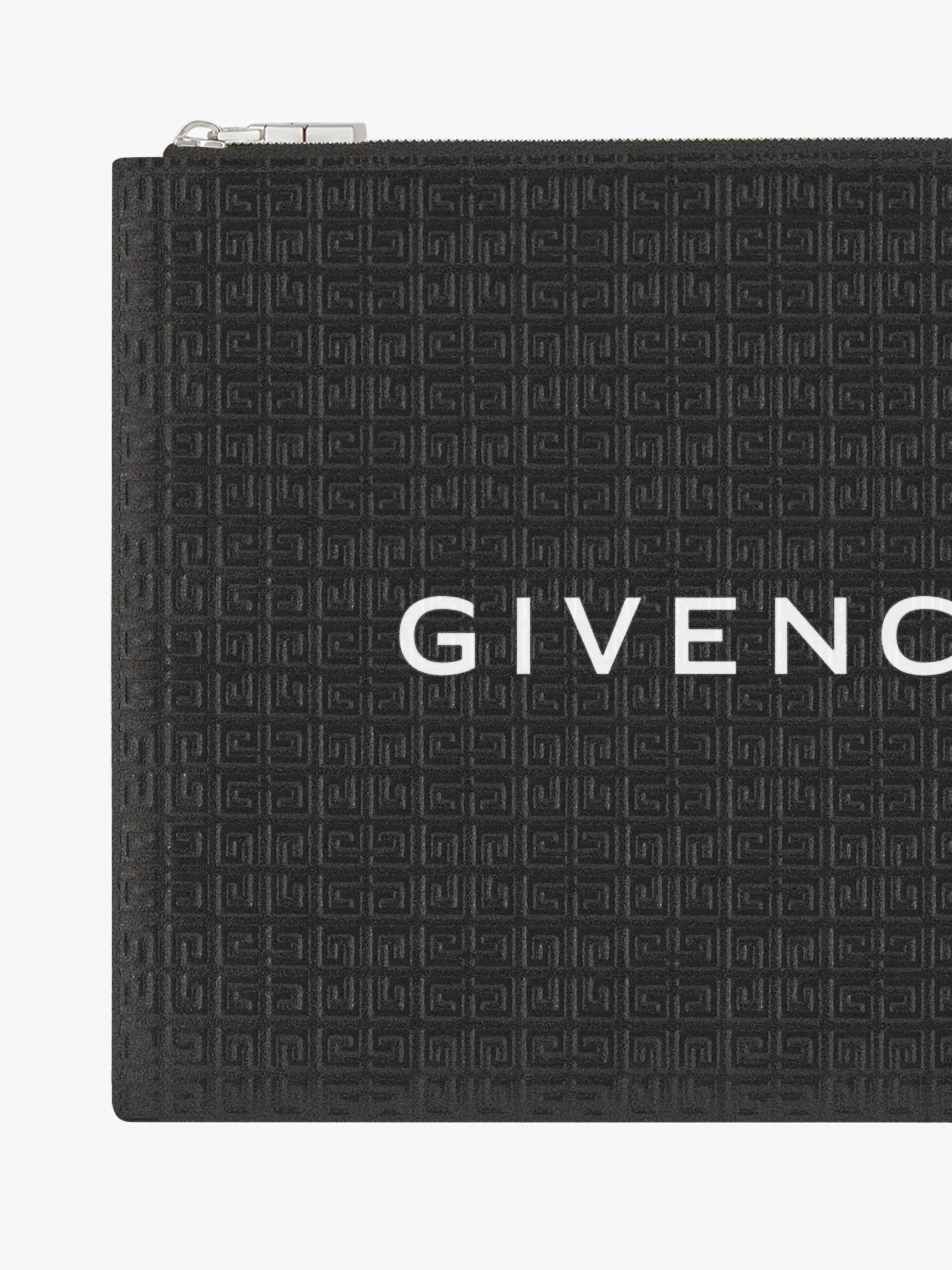 GIVENCHY Small Leather Goods- travel pouch in Micro 4G leather