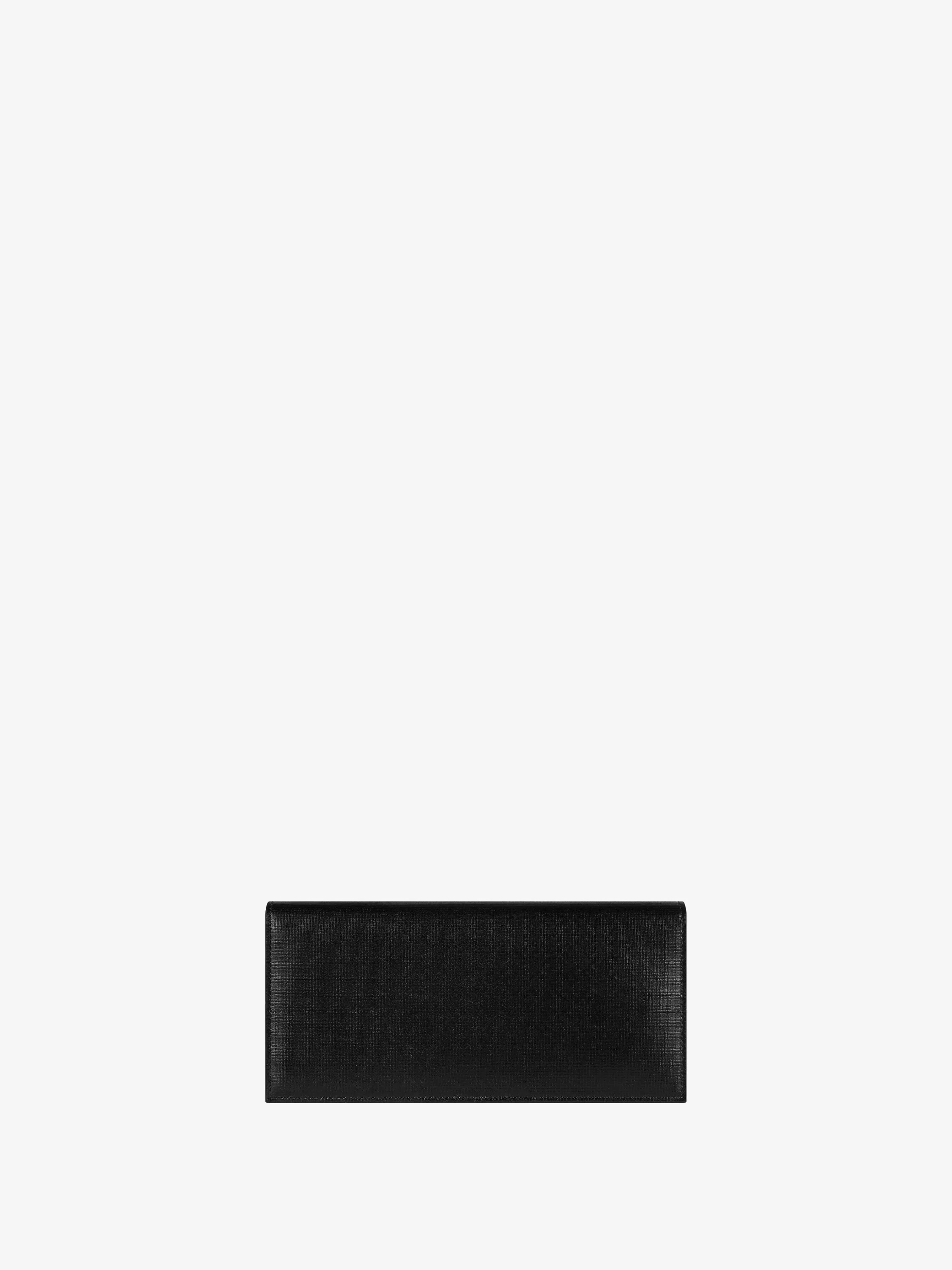 Men GIVENCHY Small Leather Goods- wallet in 4G Classic leather