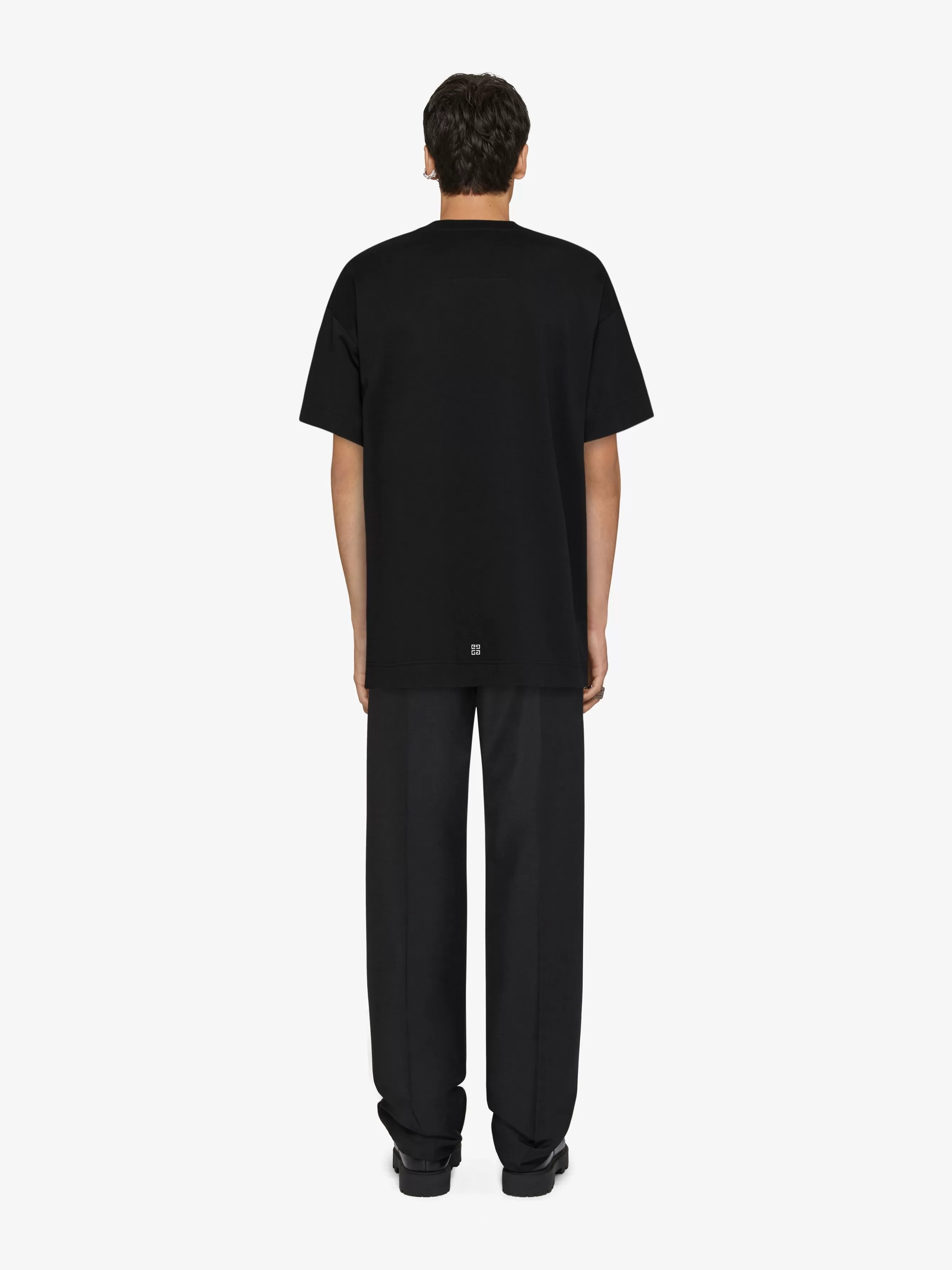 GIVENCHY T-Shirts- World tour oversized t-shirt in cotton