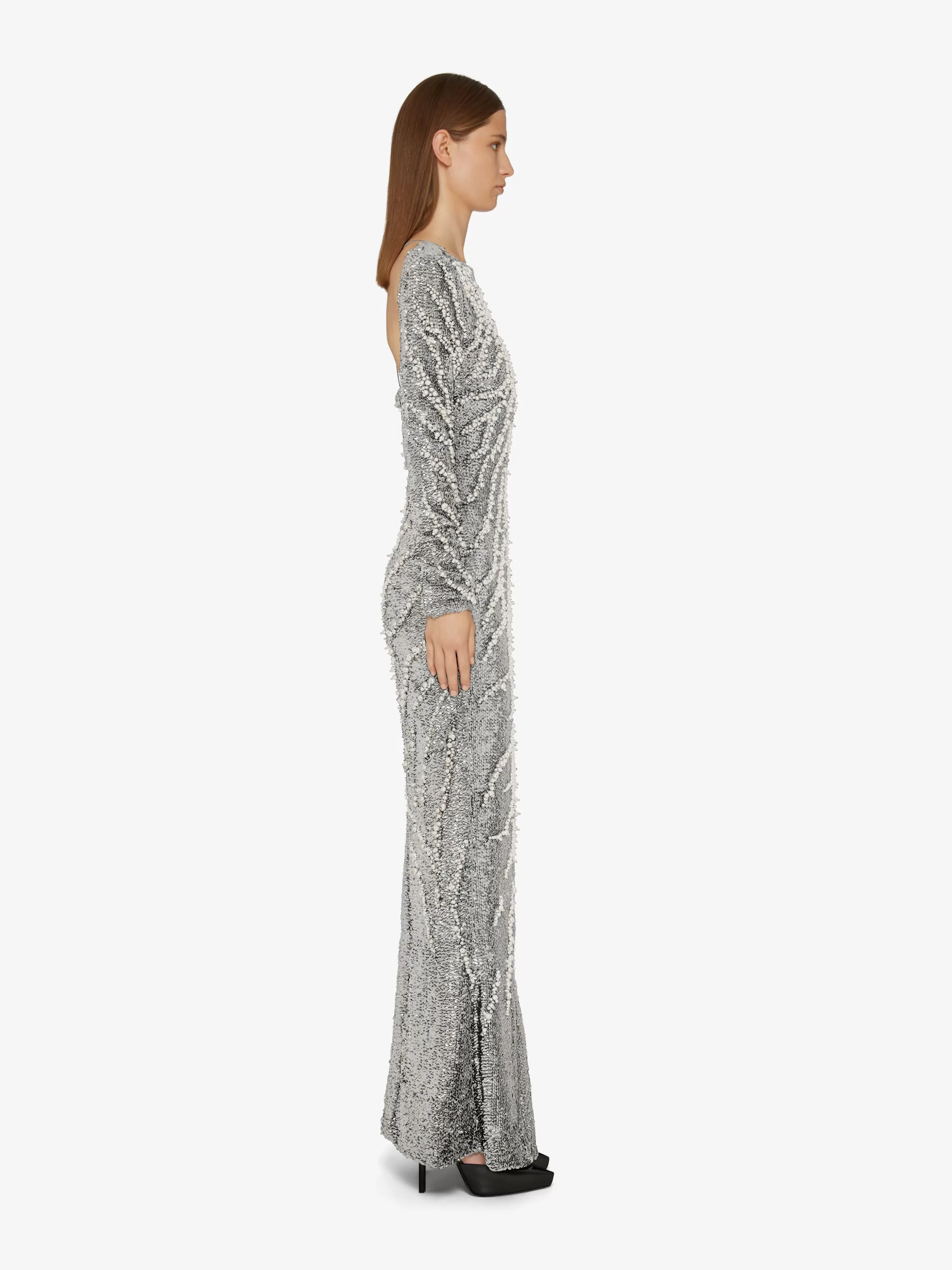 Sale GIVENCHY Dresses-Gown with sequins and pearl embroidery