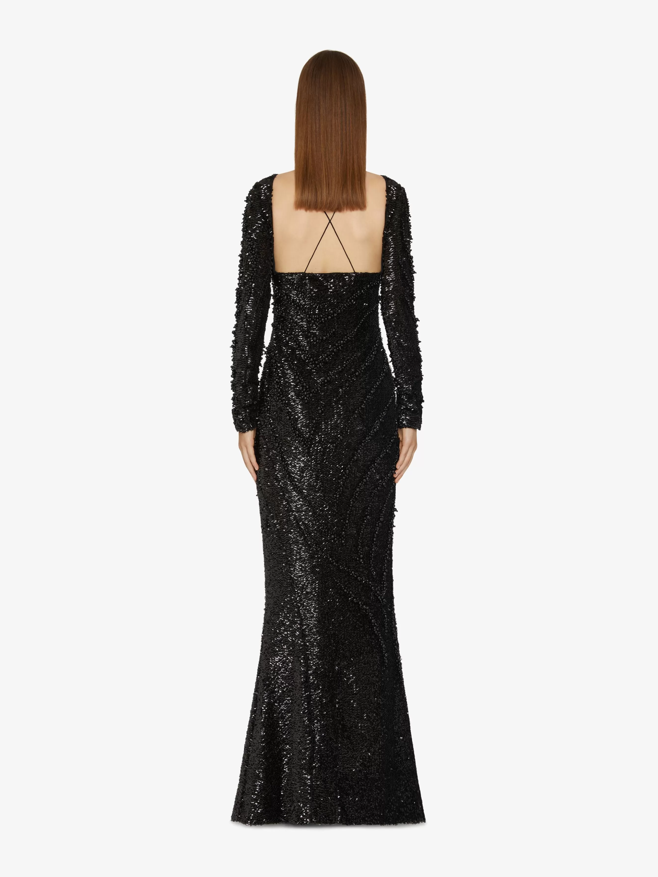 Sale GIVENCHY Dresses-Gown with sequins and pearl embroidery