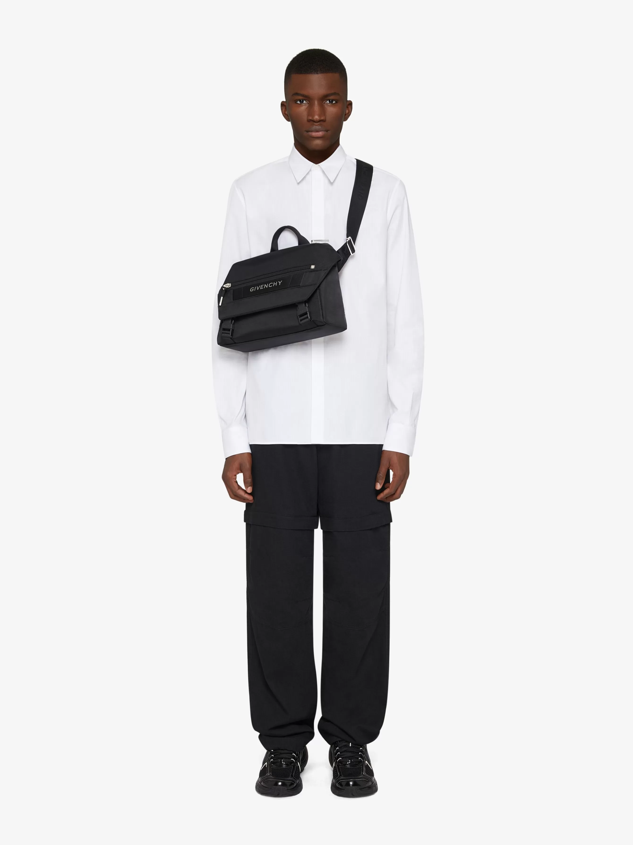 GIVENCHY Cross-body Bags-G-Trek messenger bag in nylon