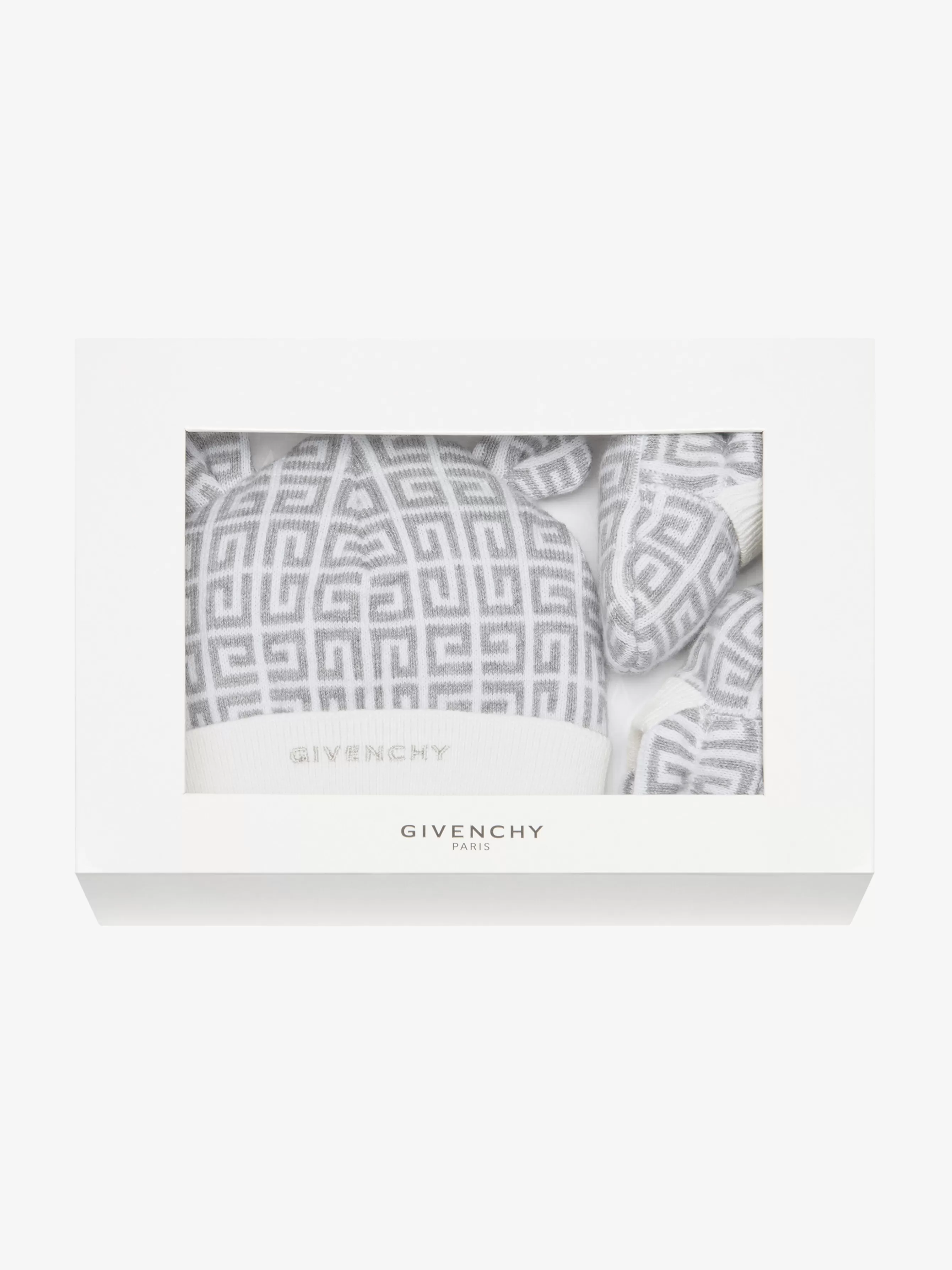 Gifts/Men/Women GIVENCHY Gifts for Kids | Baby (1 month to 3 years)-Hat and sleepers in knit gift set