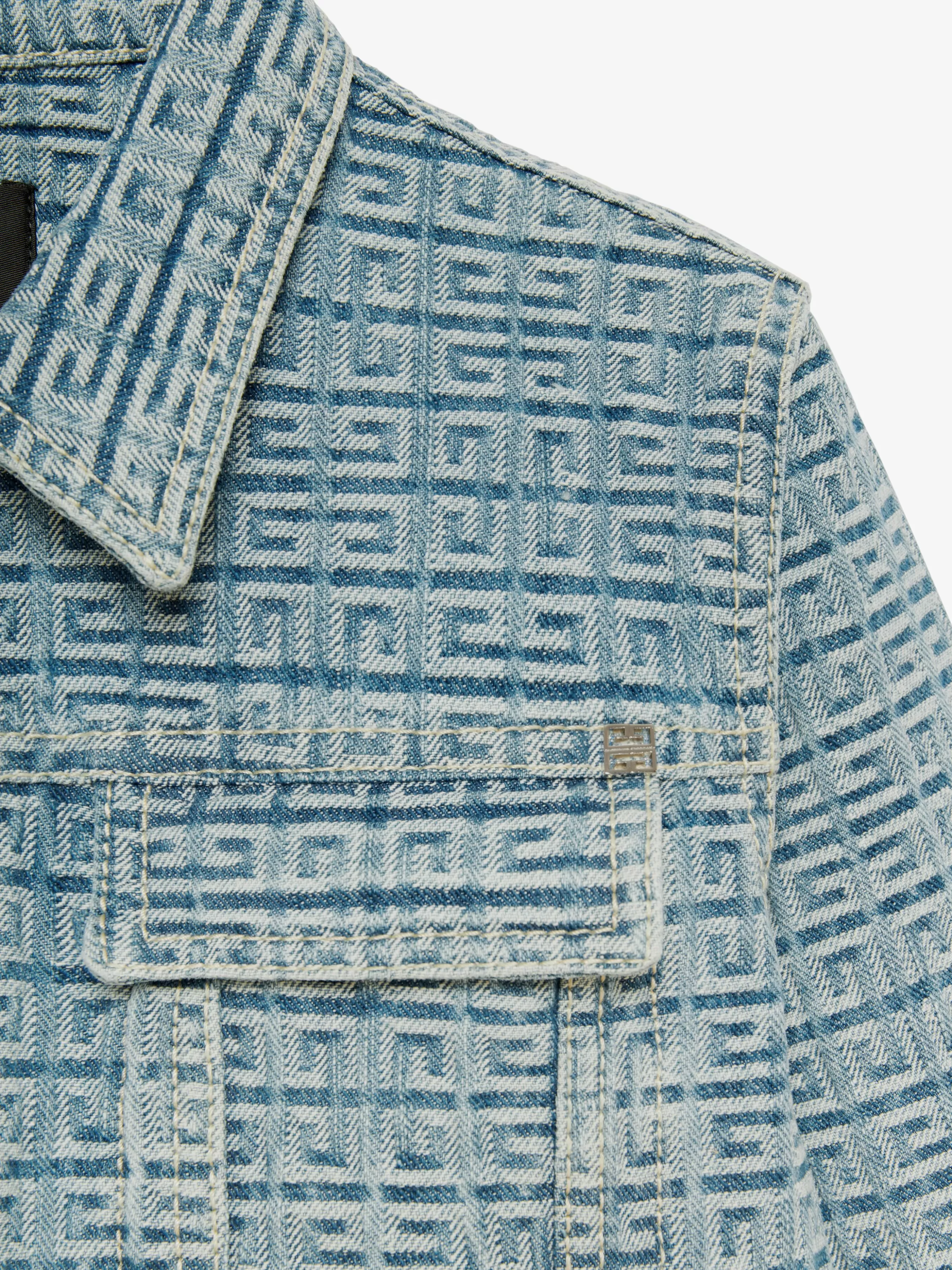 GIVENCHY Boy (4 to 12 years)-Jacket in 4G denim