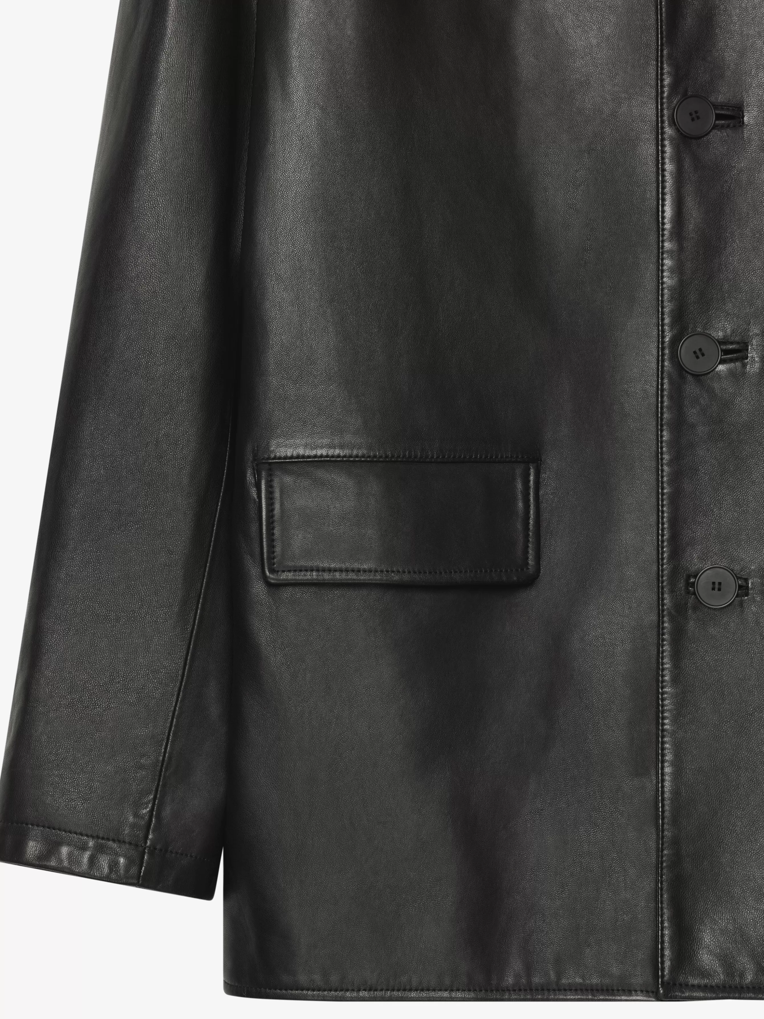 Sale GIVENCHY Outerwear-Jacket in aged leather