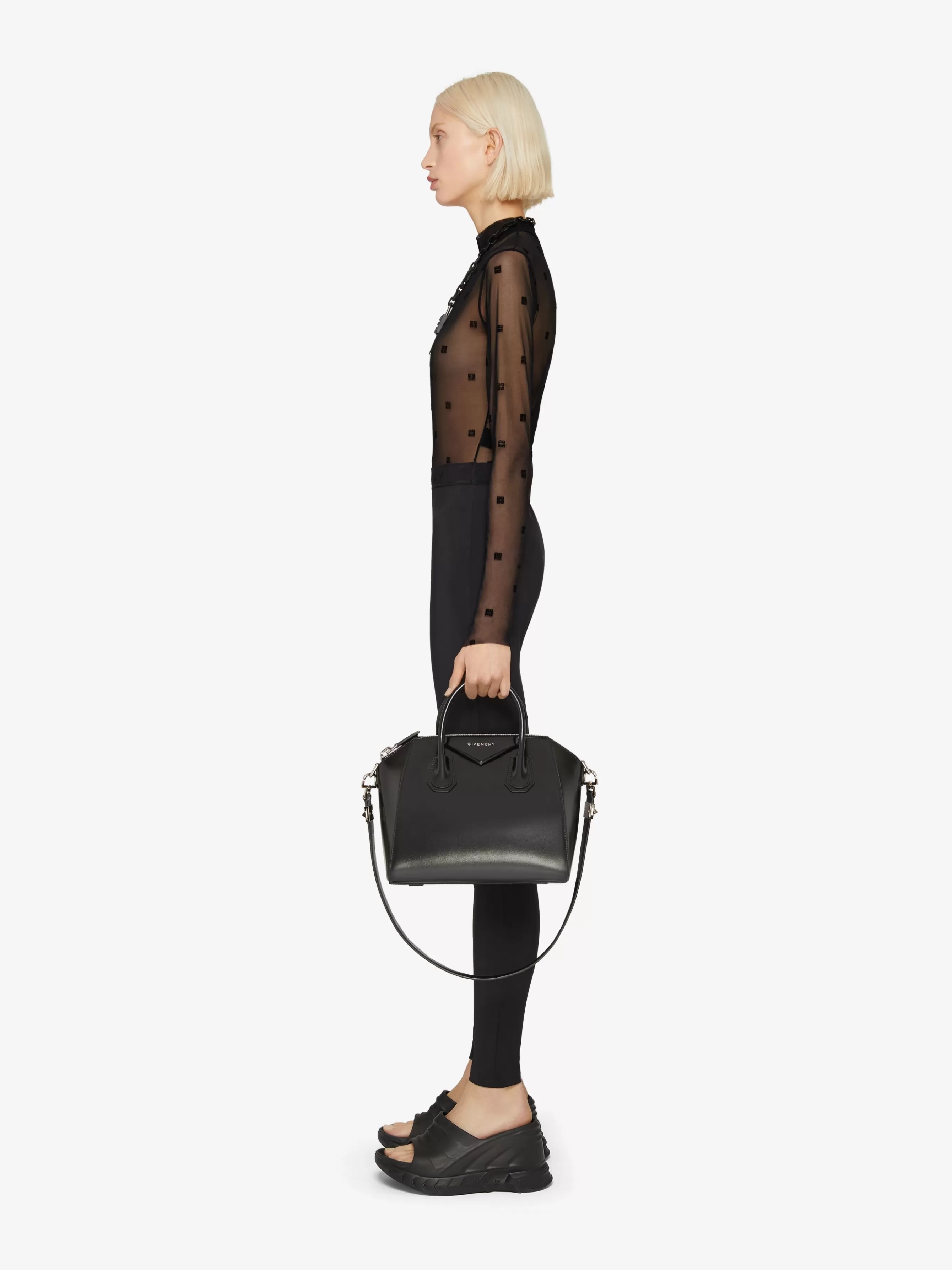 GIVENCHY Pants-Leggings in jersey with waistband