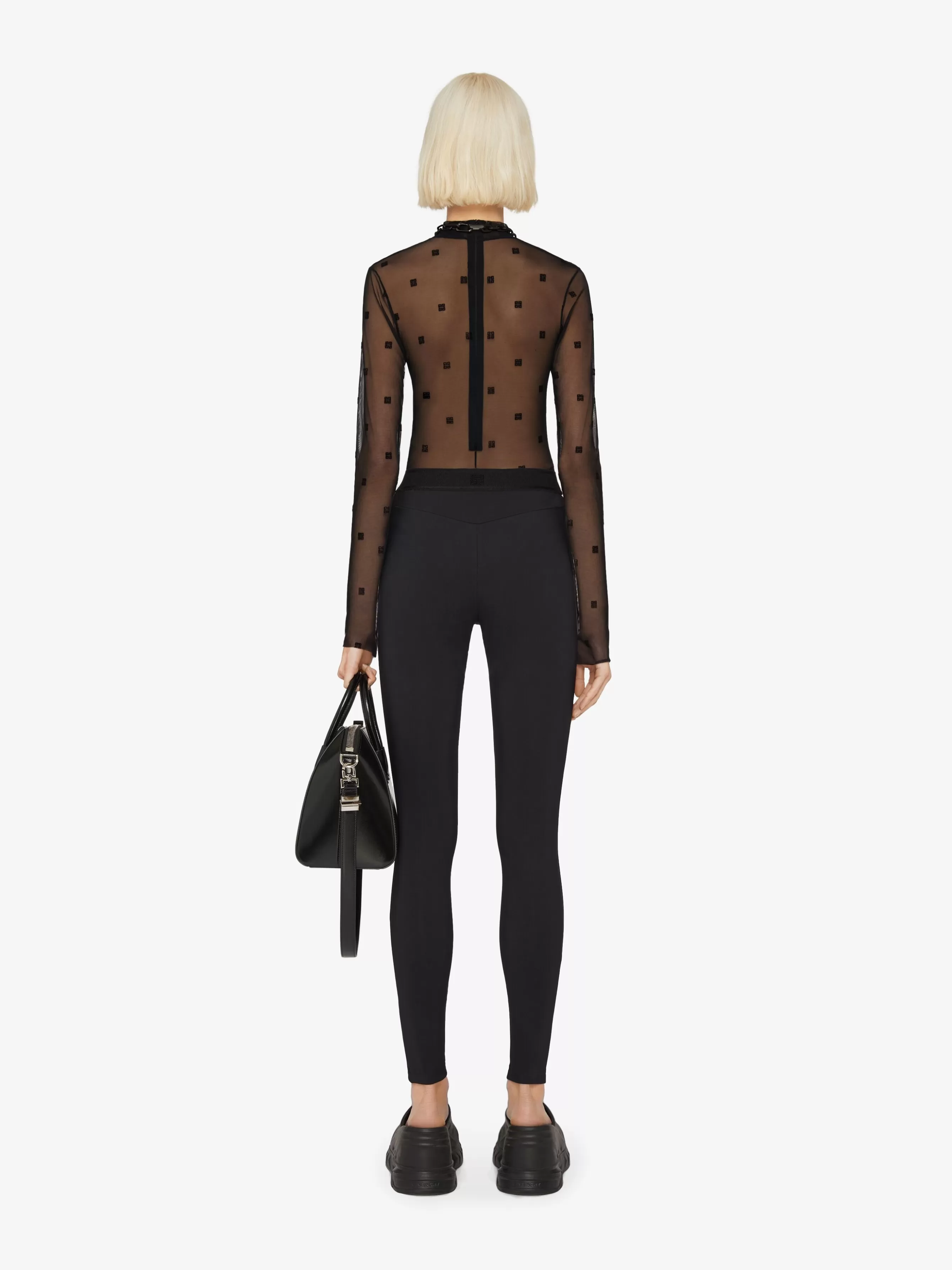 GIVENCHY Pants-Leggings in jersey with waistband