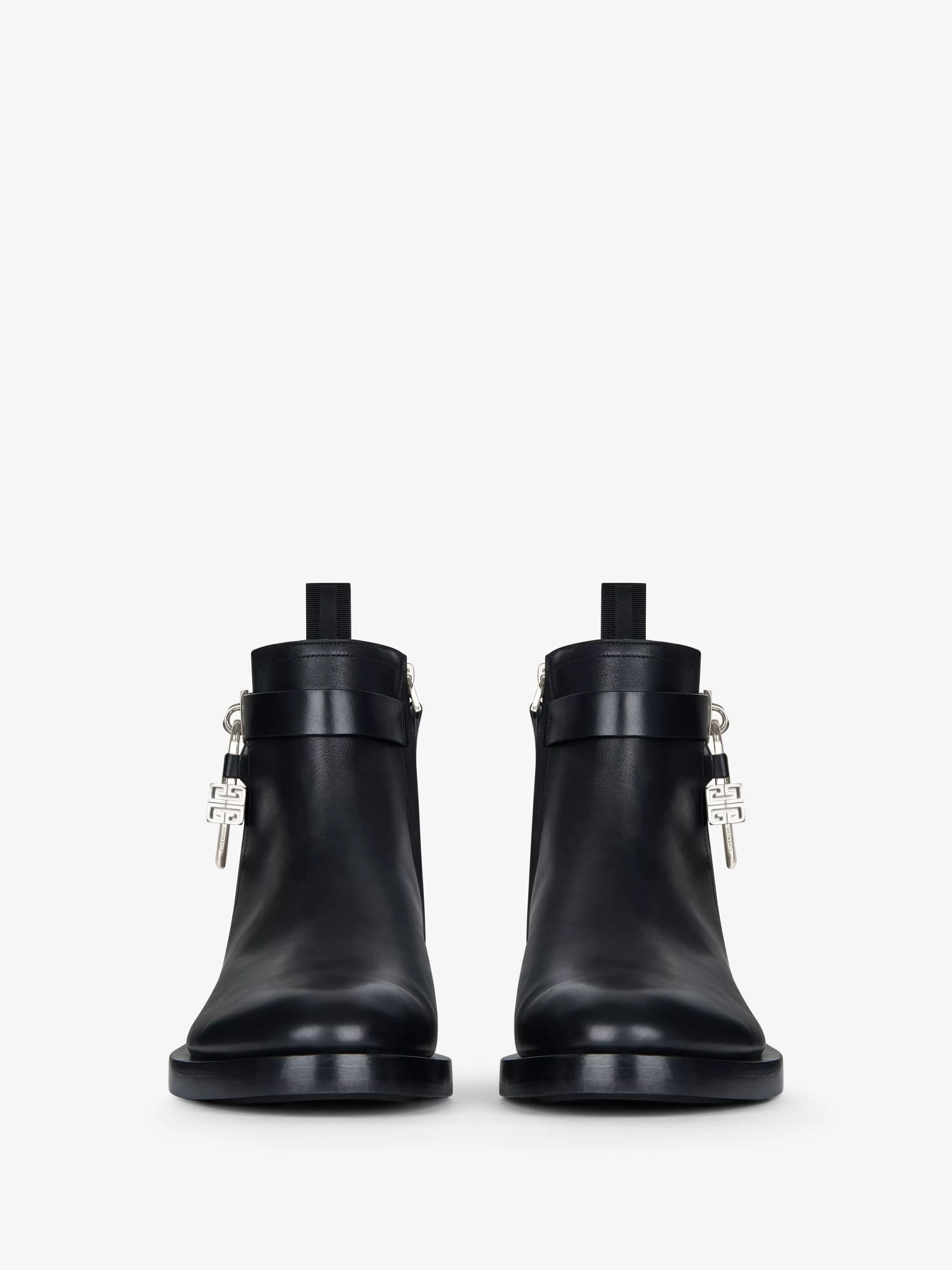 GIVENCHY Boots & Derbies-Lock ankle boots in leather