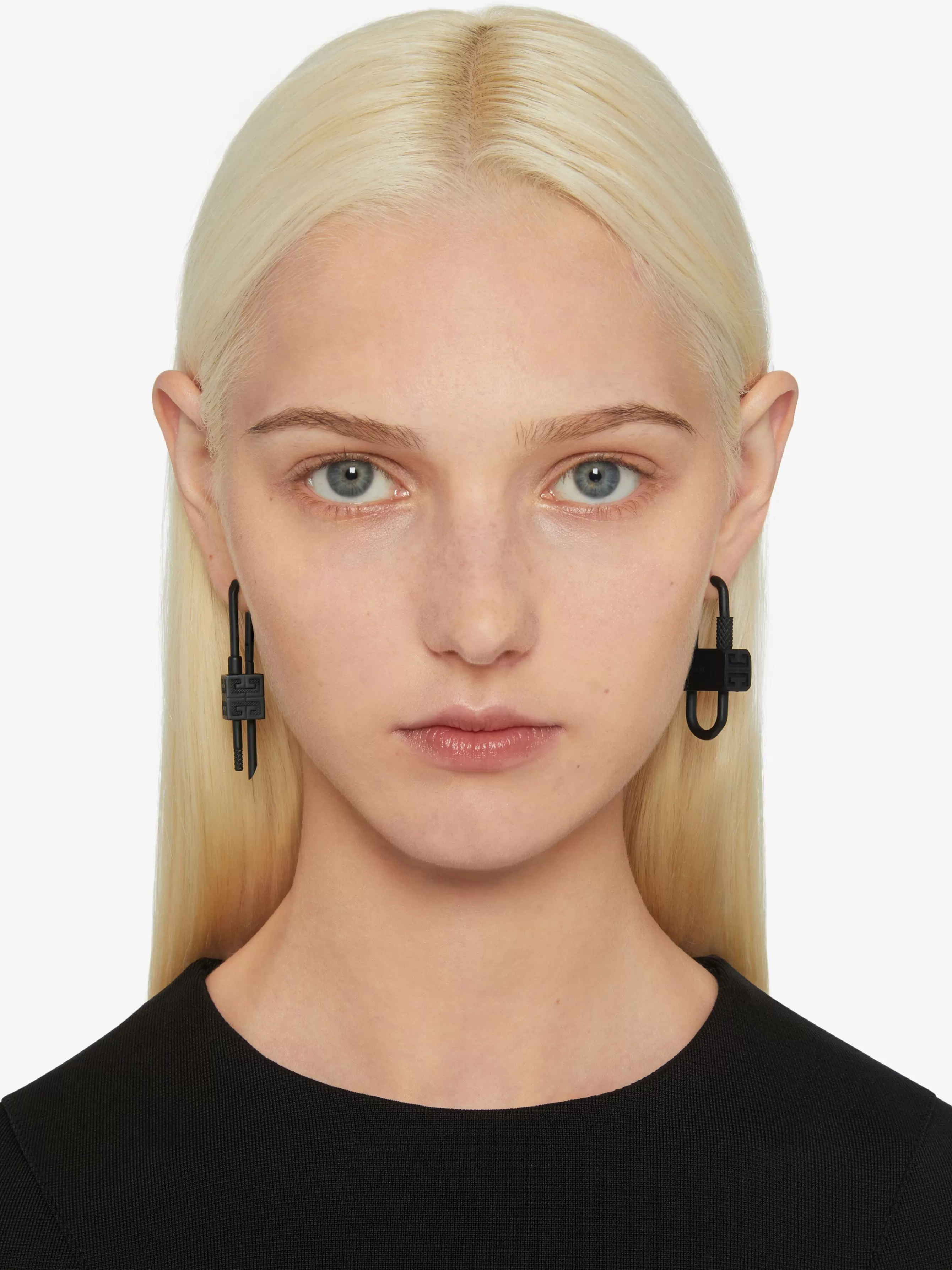 Sale GIVENCHY Jewels & Accessories-Lock asymmetrical earrings