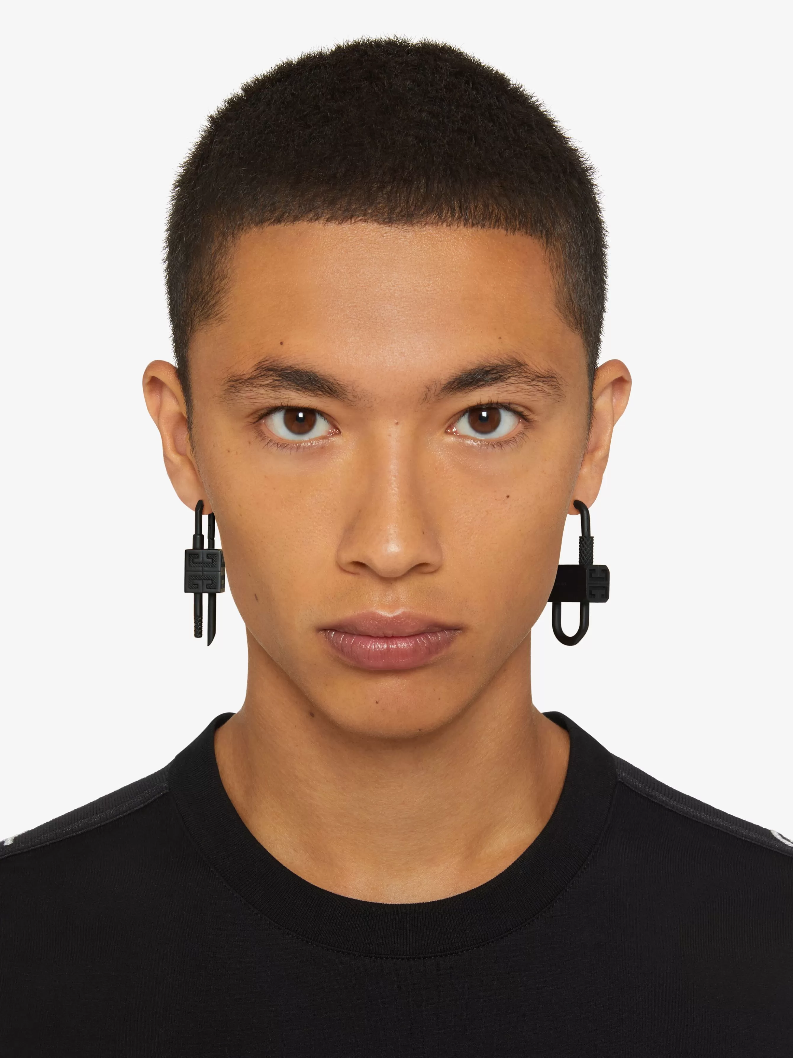 Sale GIVENCHY Jewels & Accessories-Lock asymmetrical earrings