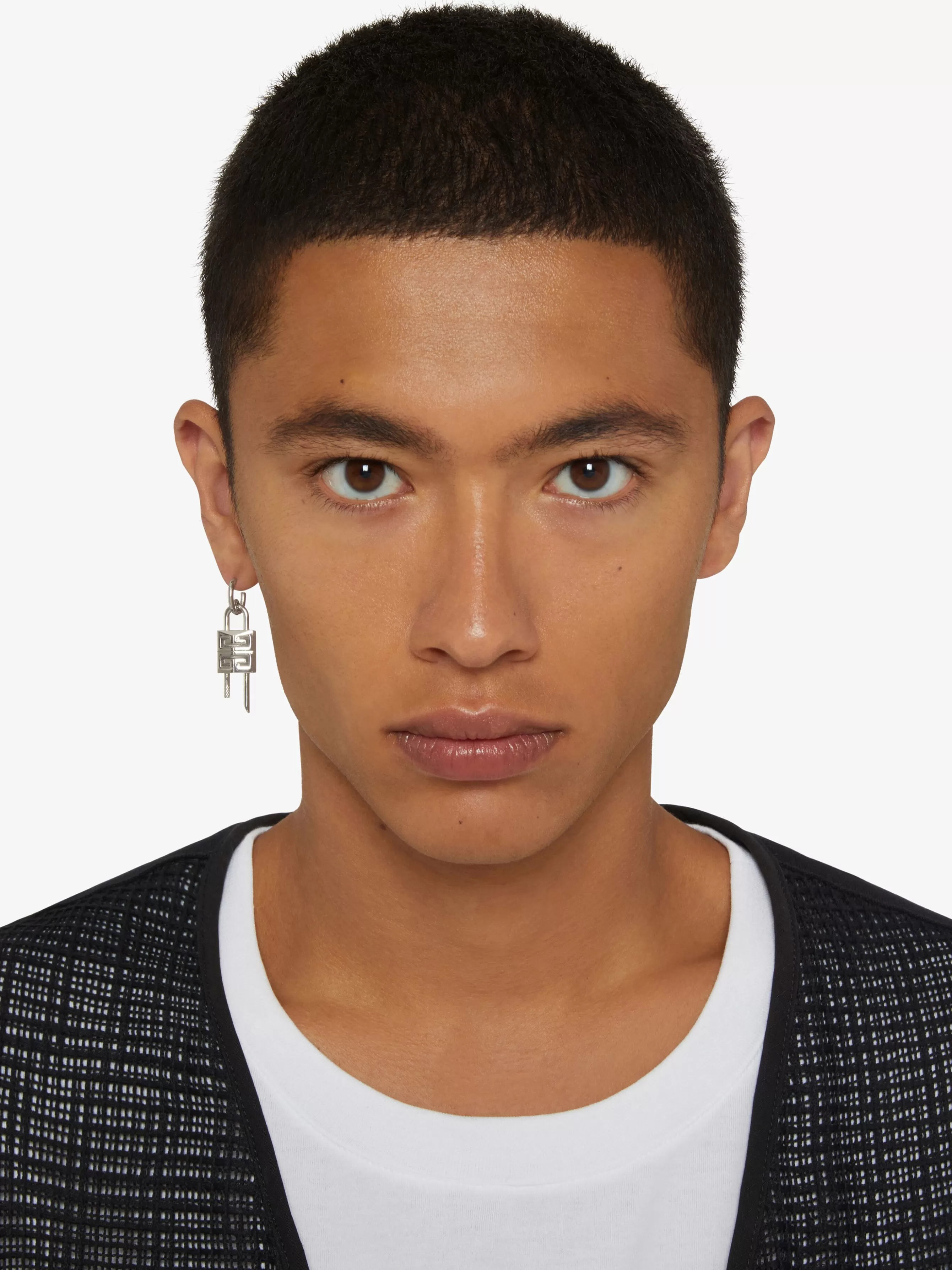 Men GIVENCHY Sunglasses | Jewelry-Lock earring in metal