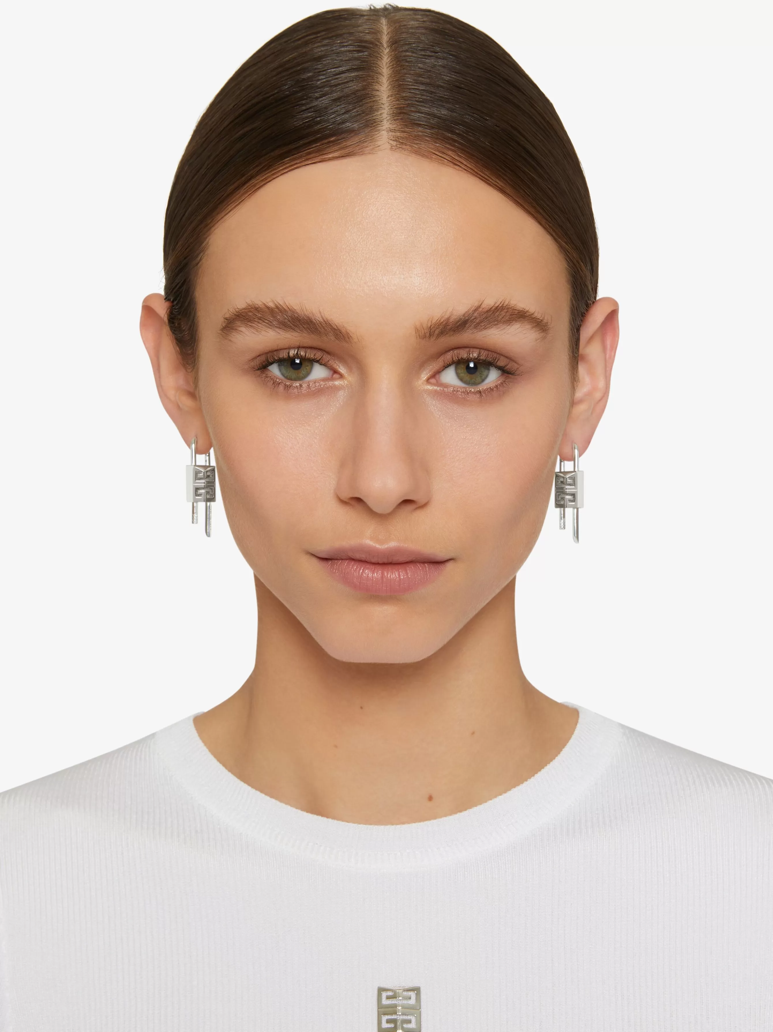 GIVENCHY Jewelry-Lock earrings in metal