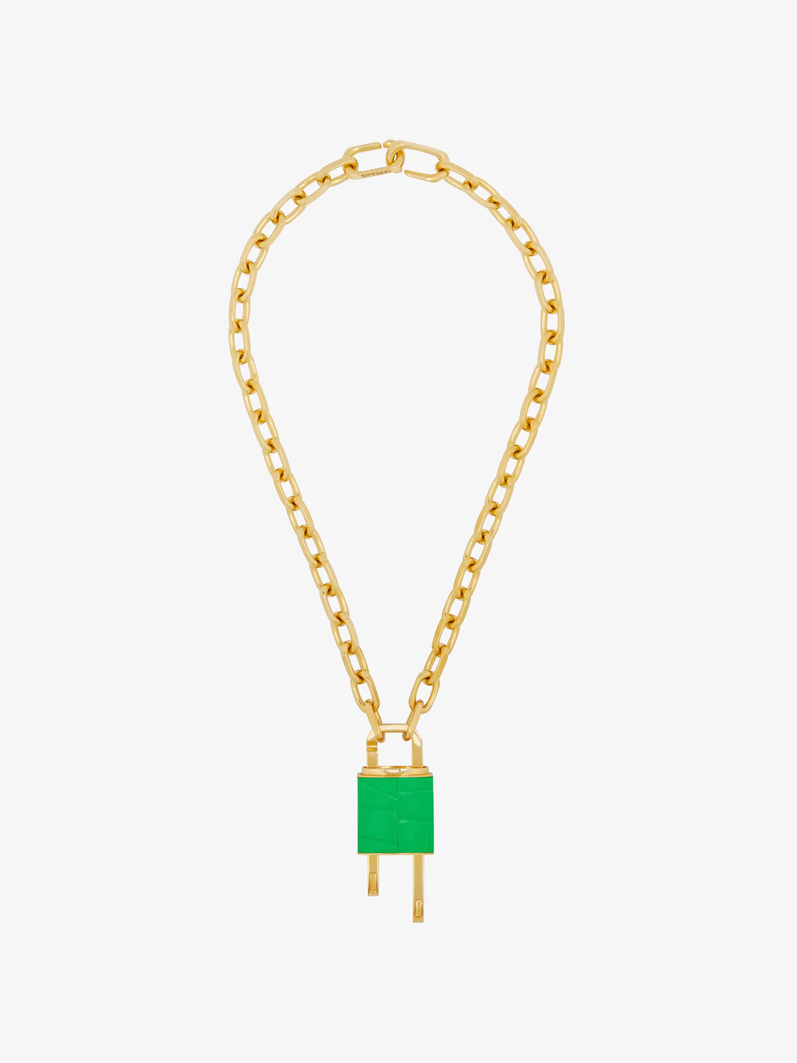 Sale GIVENCHY Jewels & Accessories-Lock necklace with 4G padlock in metal