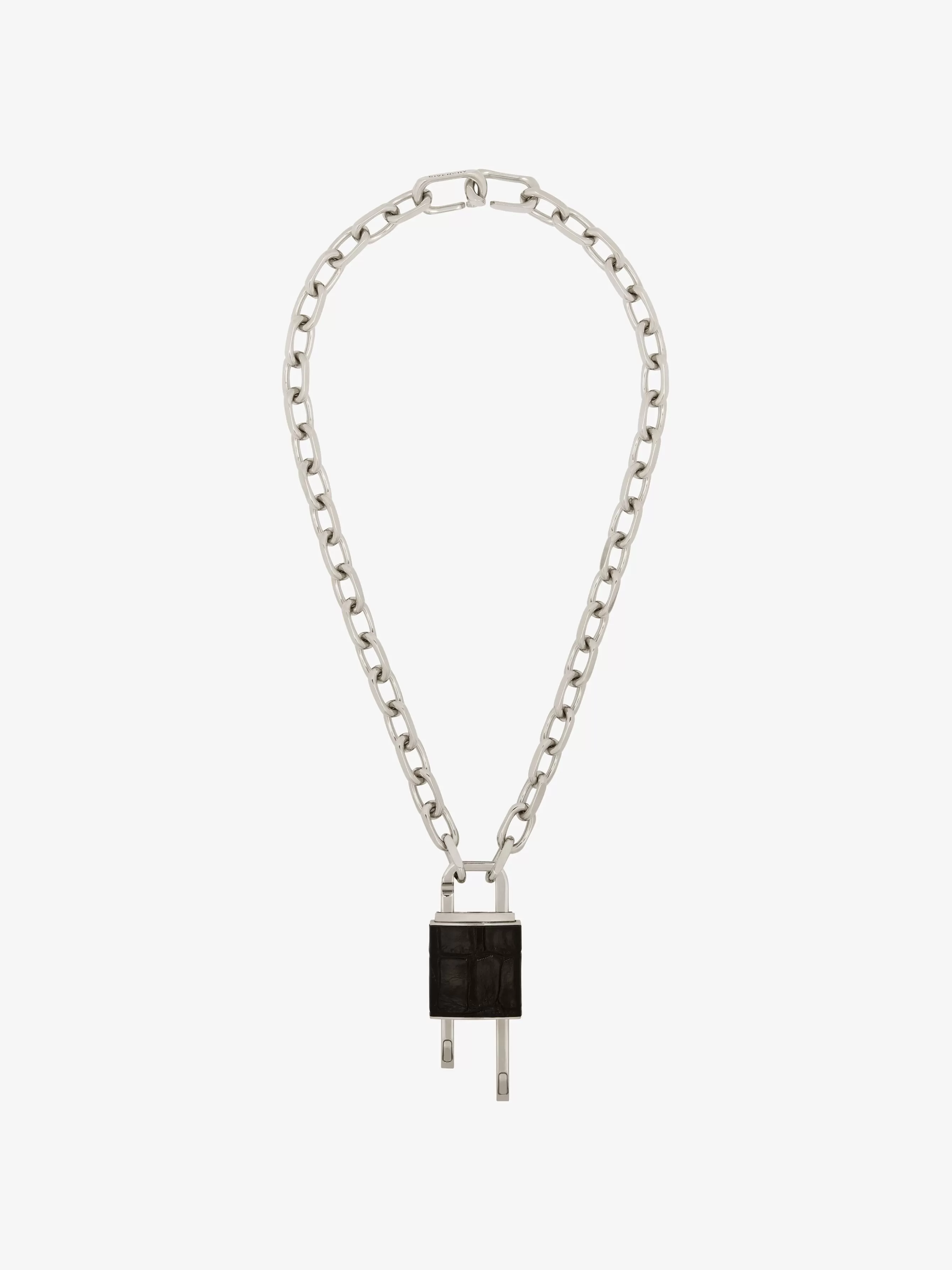 Sale/Men GIVENCHY Jewels & Accessories | Jewelry-Lock necklace with 4G padlock in metal