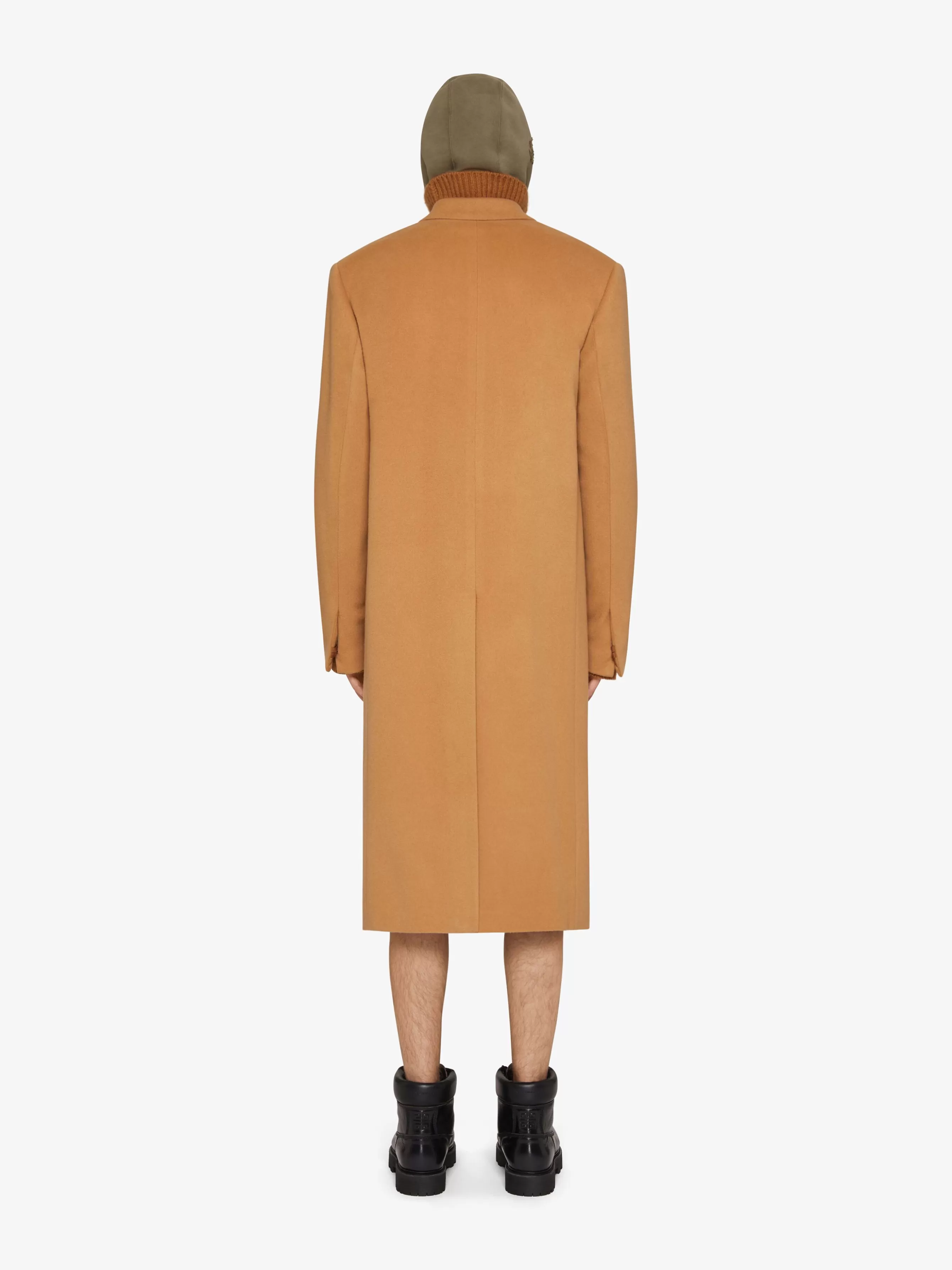 Sale GIVENCHY Outerwear-Long coat in wool and cashmere