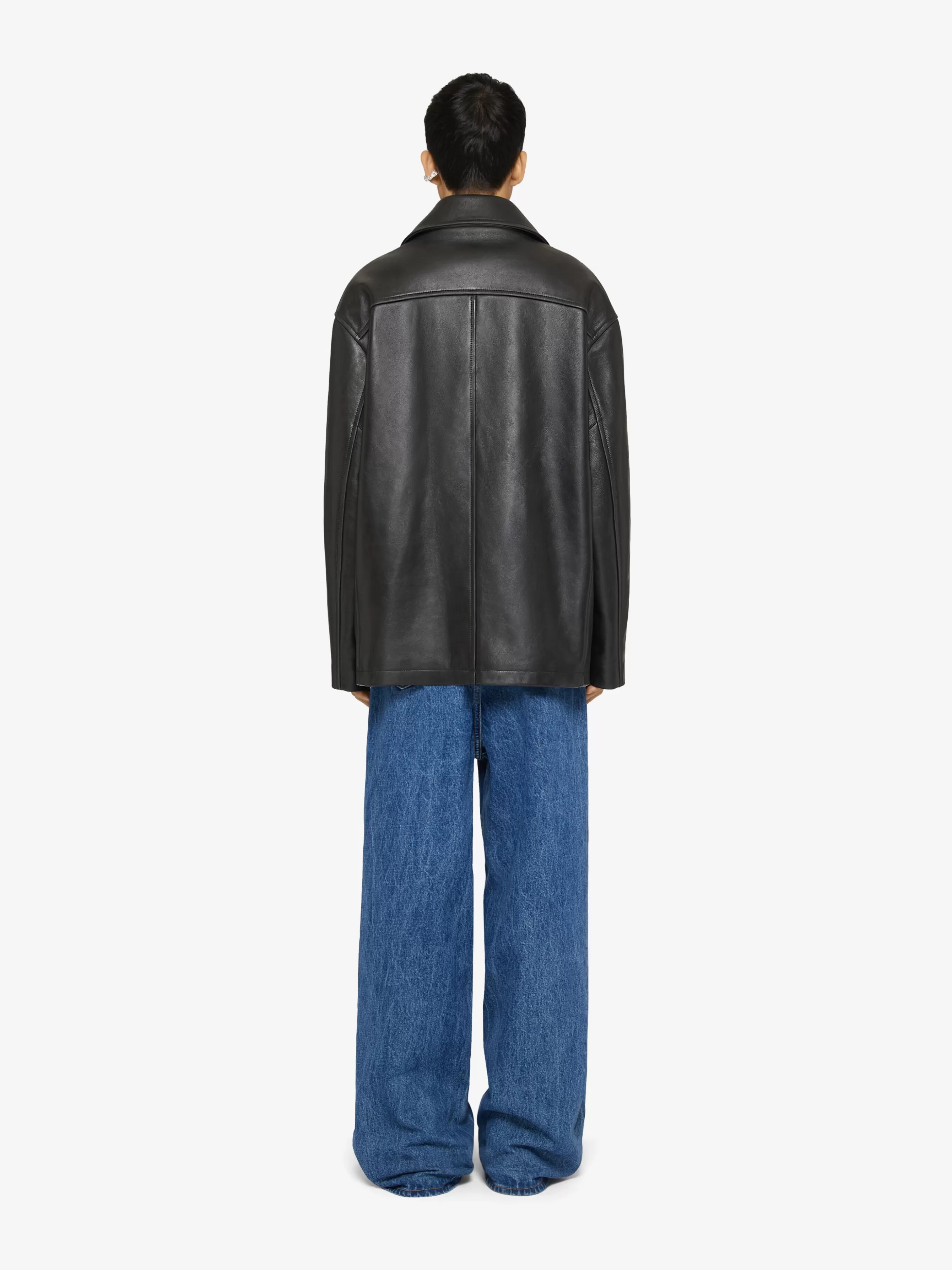 Gifts GIVENCHY Gifts for Kids | Gifts for Him-Low crotch wide jeans in marble denim